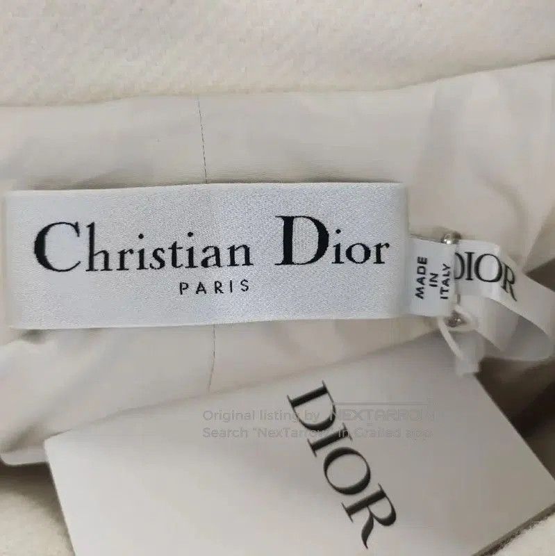 Dior Dior Women's Wool Jacket in Off-White . Size M / US 6-8 / IT 42-44 - 3 Thumbnail