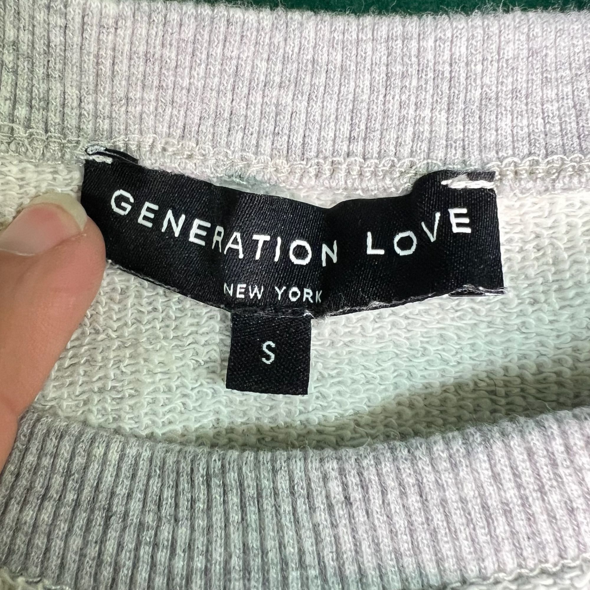 Generation Love GENERATION LOVE Light Gray Crew Neck Pullover Sweater With L Size S / US 4 / IT 40 - 5 Thumbnail