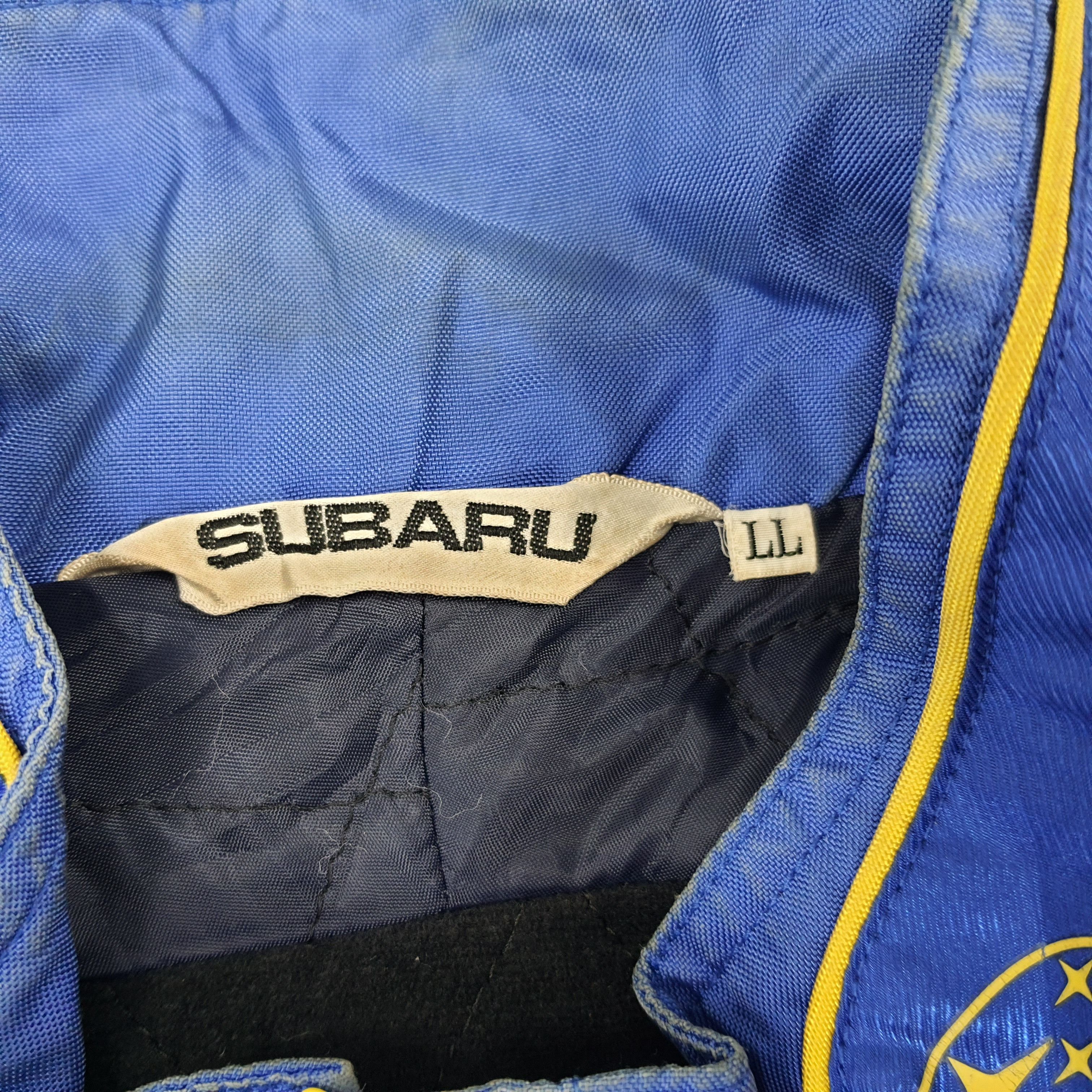 Japanese Brand × Vintage Vintage SUBARU Japan Racing Motorsports Jacket Size US XL / EU 56 / 4 - 6 Thumbnail