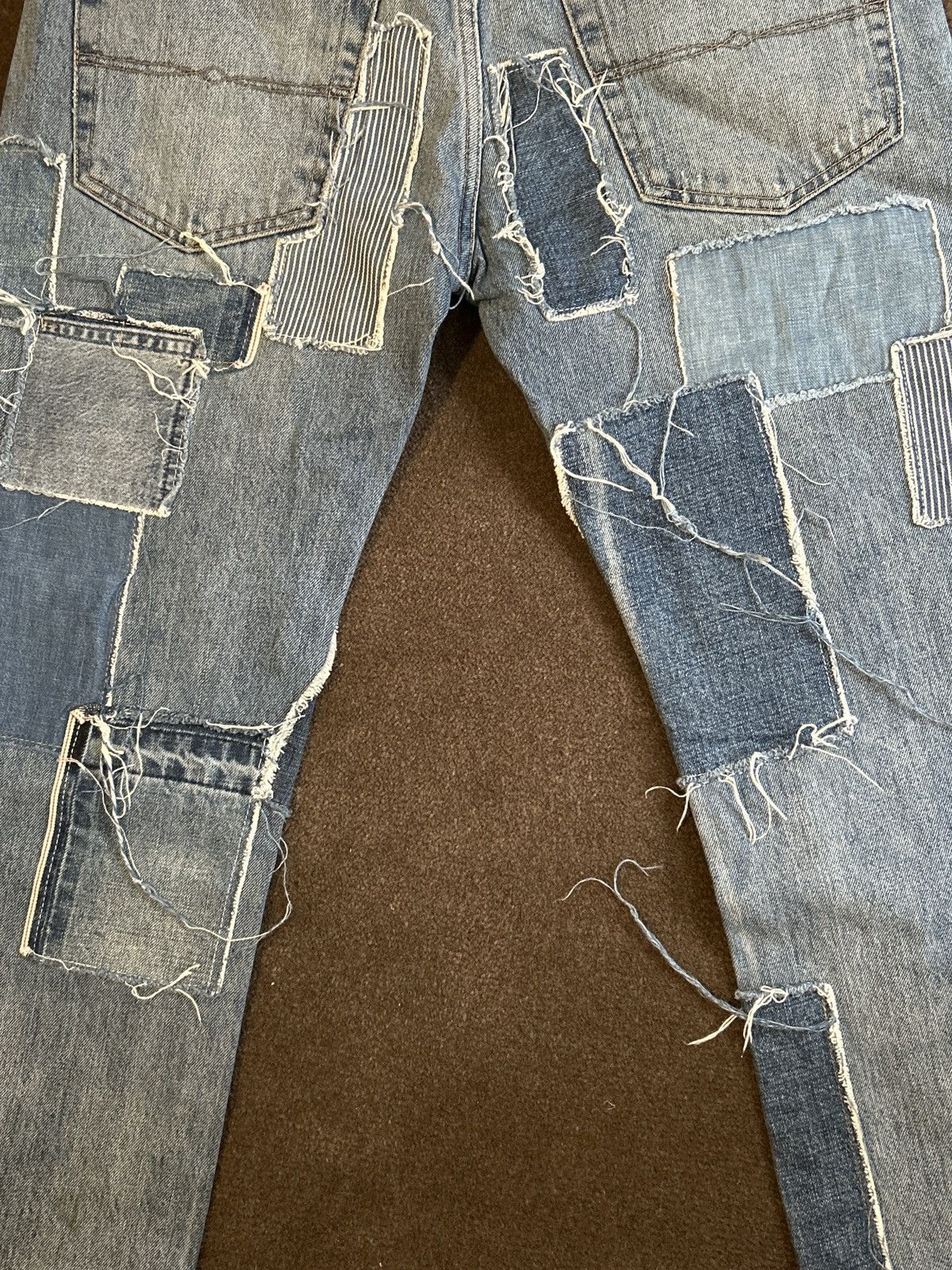Lucky Brand Lucky Brand x GQ patchwork jeans Size US 31 - 4 Thumbnail