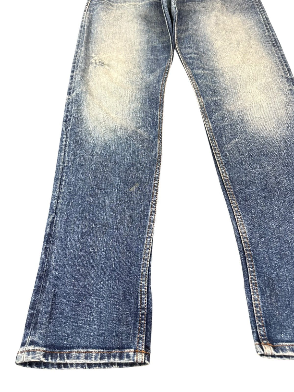 H&M Vintage H&M Selvedge Faded Distressed Jeans Size US 32 / EU 48 - 7 Thumbnail