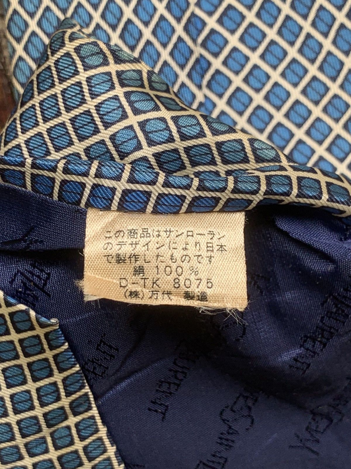 Designer × Vintage × Yves Saint Laurent Rare Design Vintage Yves Saint Laurent Ties Size ONE SIZE - 5 Thumbnail