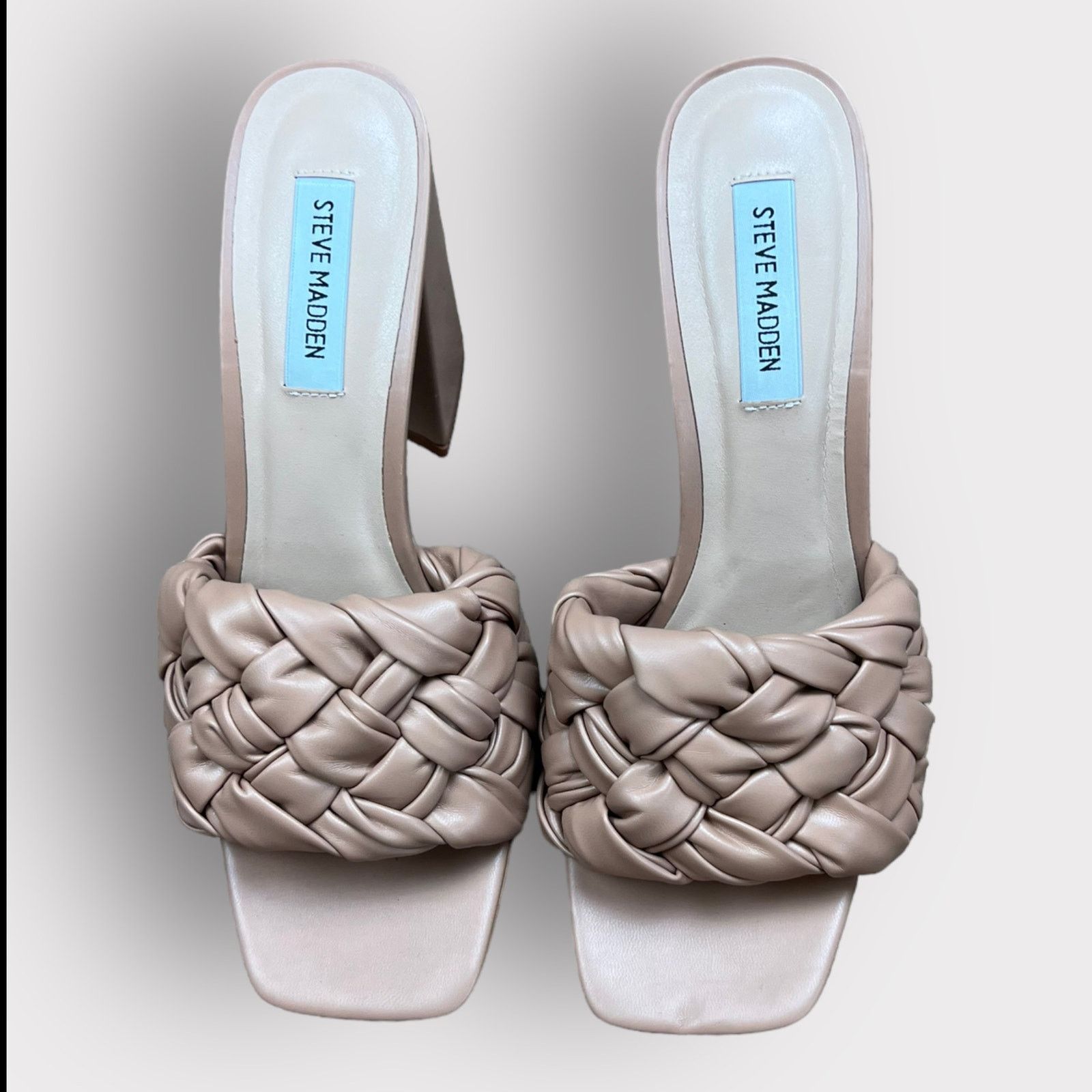 Steve Madden Steve Madden | Pantoletten Braided Chunky Heel Slides | 9 Size US 9 / IT 39 - 1 Thumbnail