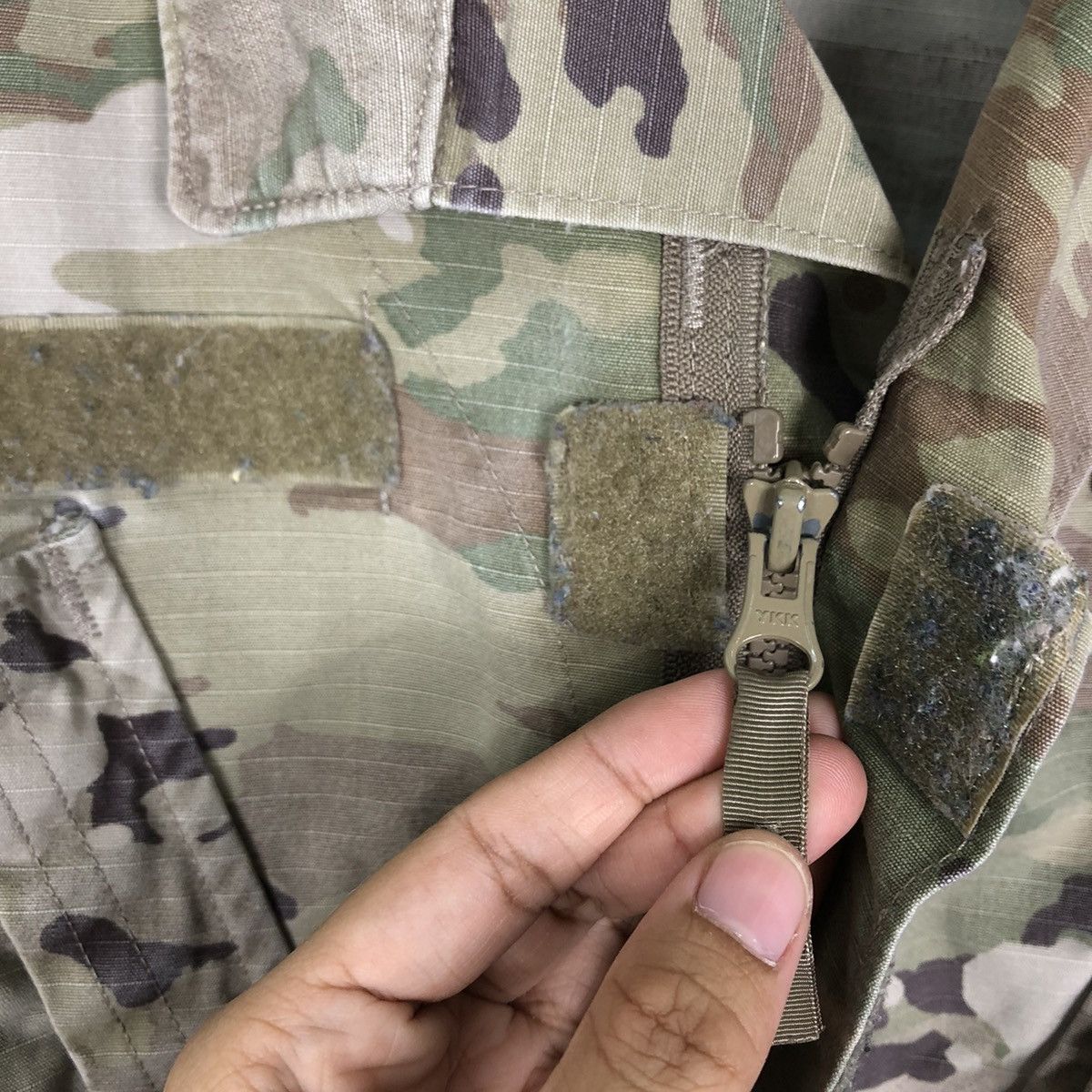 Buzz Rickson's 🔥RARE VINTAGE CHORE INSPECTOR CARGO JACKET CAMO MILITARY Size US M / EU 48-50 / 2 - 18 Thumbnail