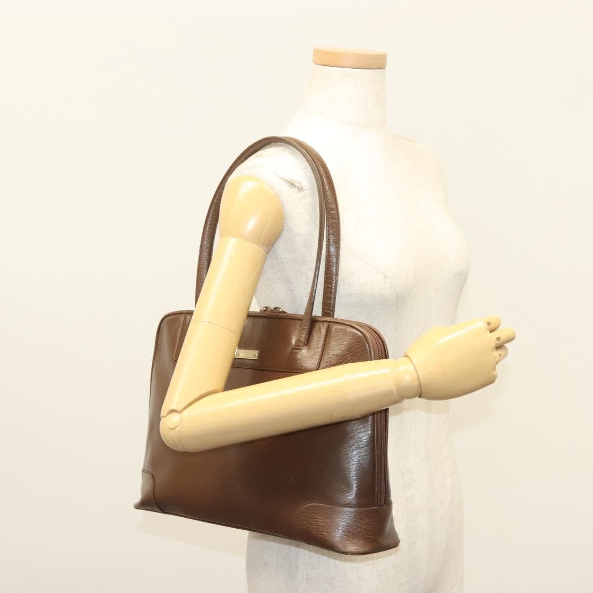 Gucci GUCCI Tote Bag Leather Brown Size ONE SIZE - 23 Thumbnail