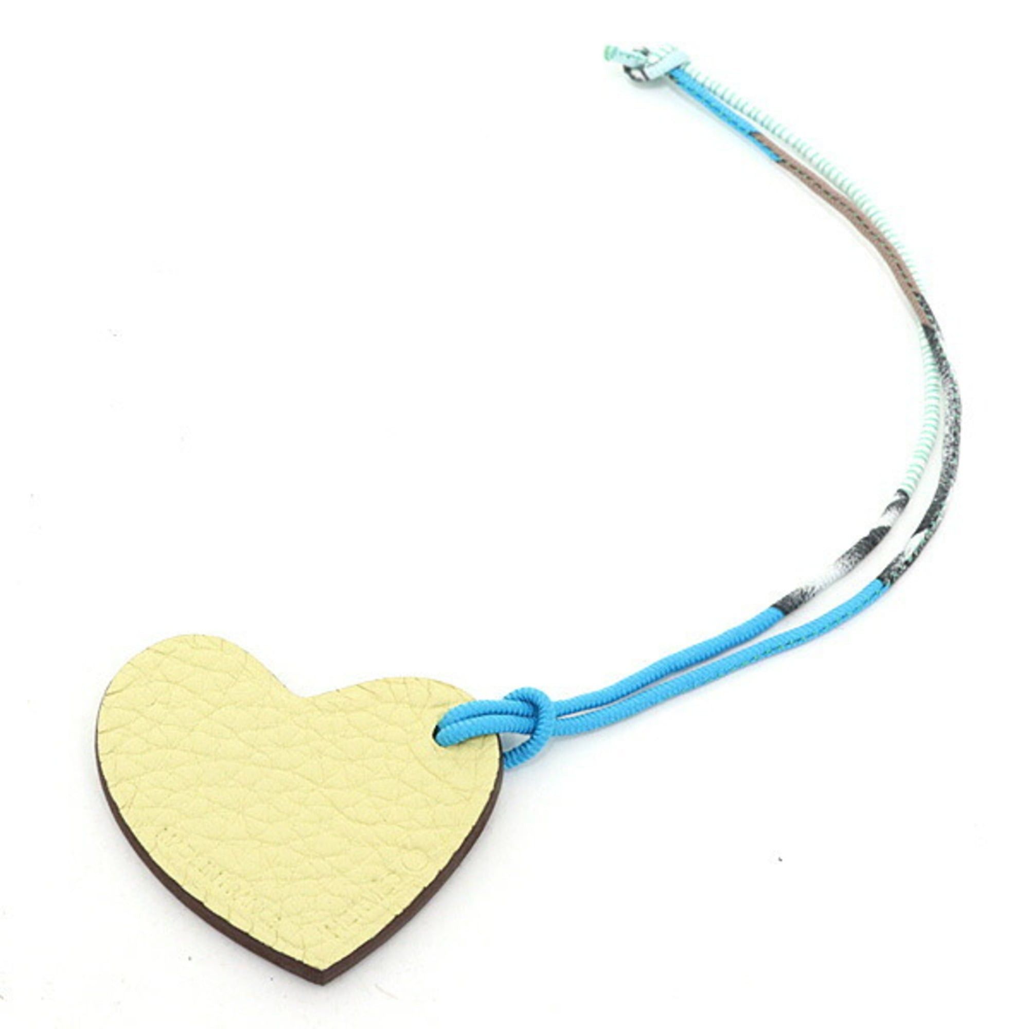 Hermes Hermes Petit h S Charm Heart Mini Cream Yellow/Mocha Brown Bag Size ONE SIZE - 1 Thumbnail