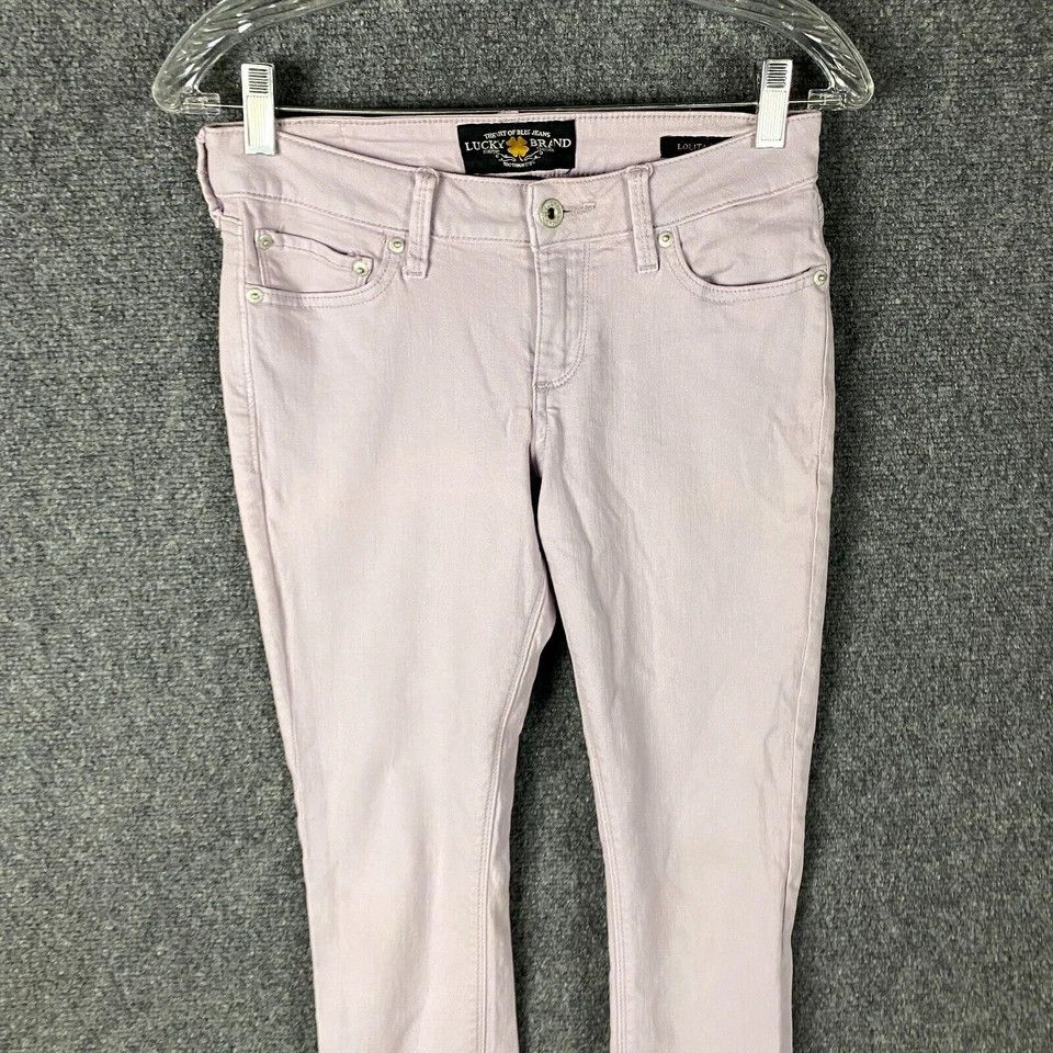 Lucky Brand Lucky Brand Jeans Women's 0/25 Lolita Skinny Denim Cotton Size 25" / US 0 / IT 36 - 2 Thumbnail