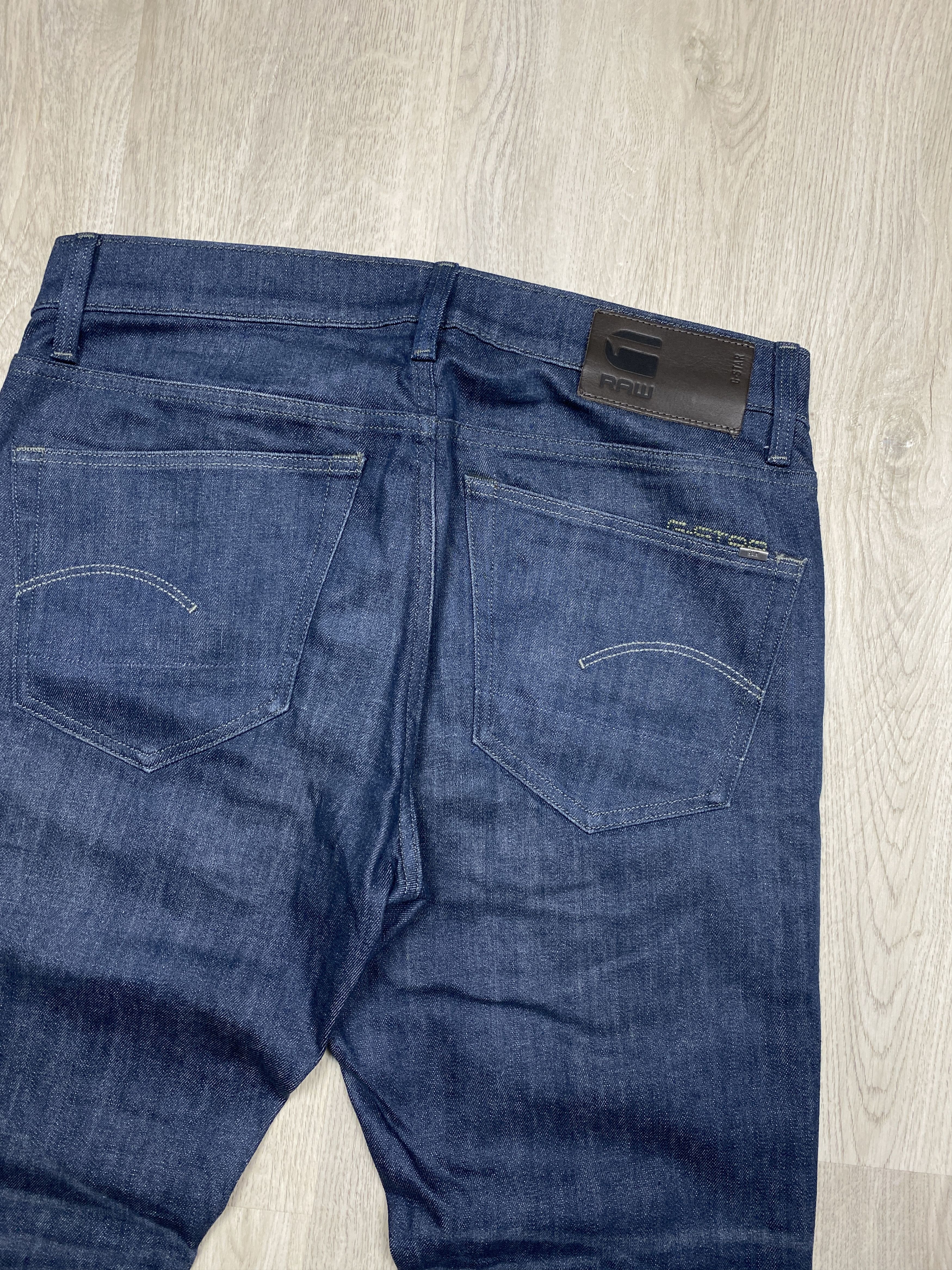 G-Star G Star Raw 3301 Slim Mens Denim Pants Jeans Size US 32 / EU 48 - 2 Thumbnail