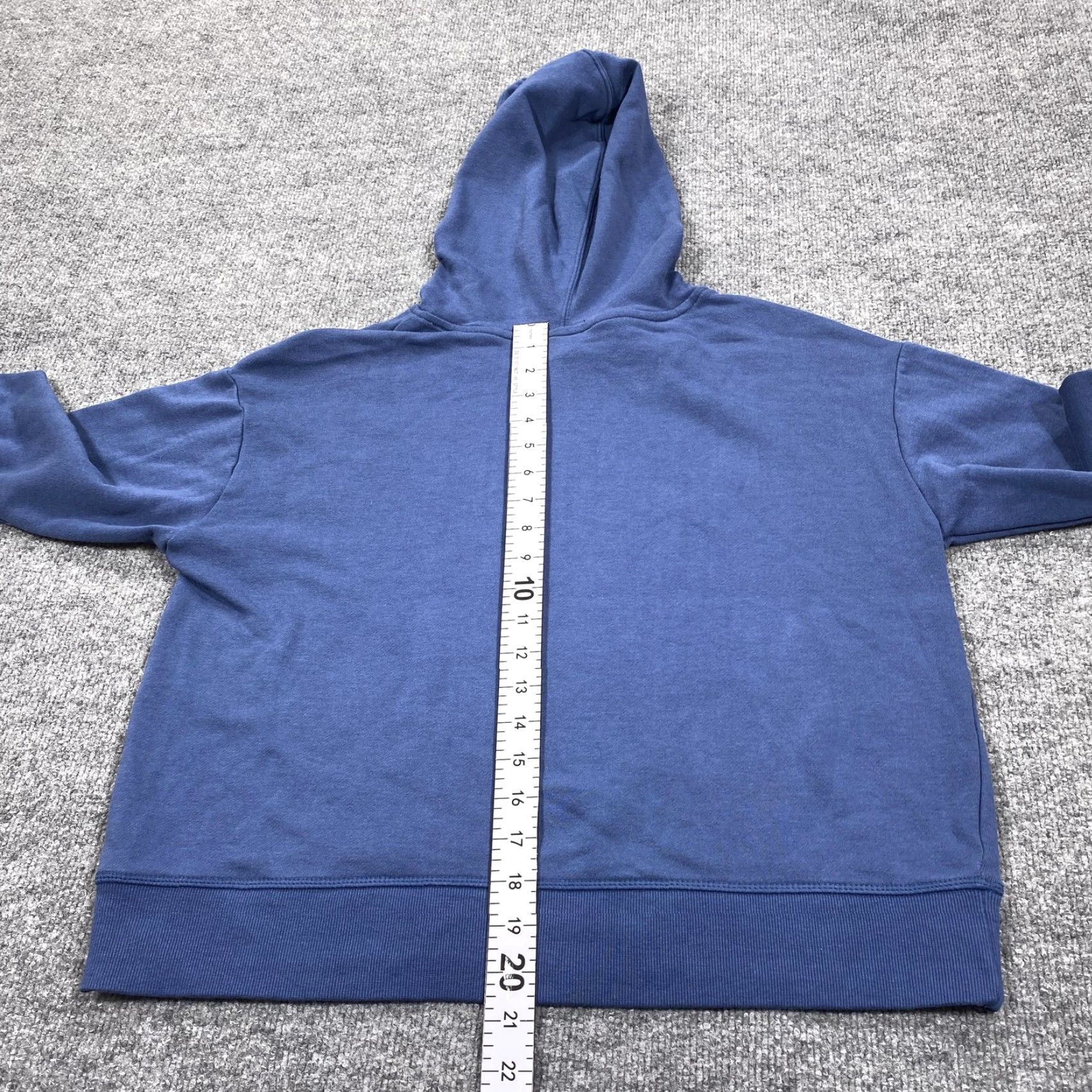 Reebok Reebok Hoodie Mens M Blue Pullover Fleece Graphic Logo Drawstring Hooded Size US M / EU 48-50 / 2 - 7 Thumbnail
