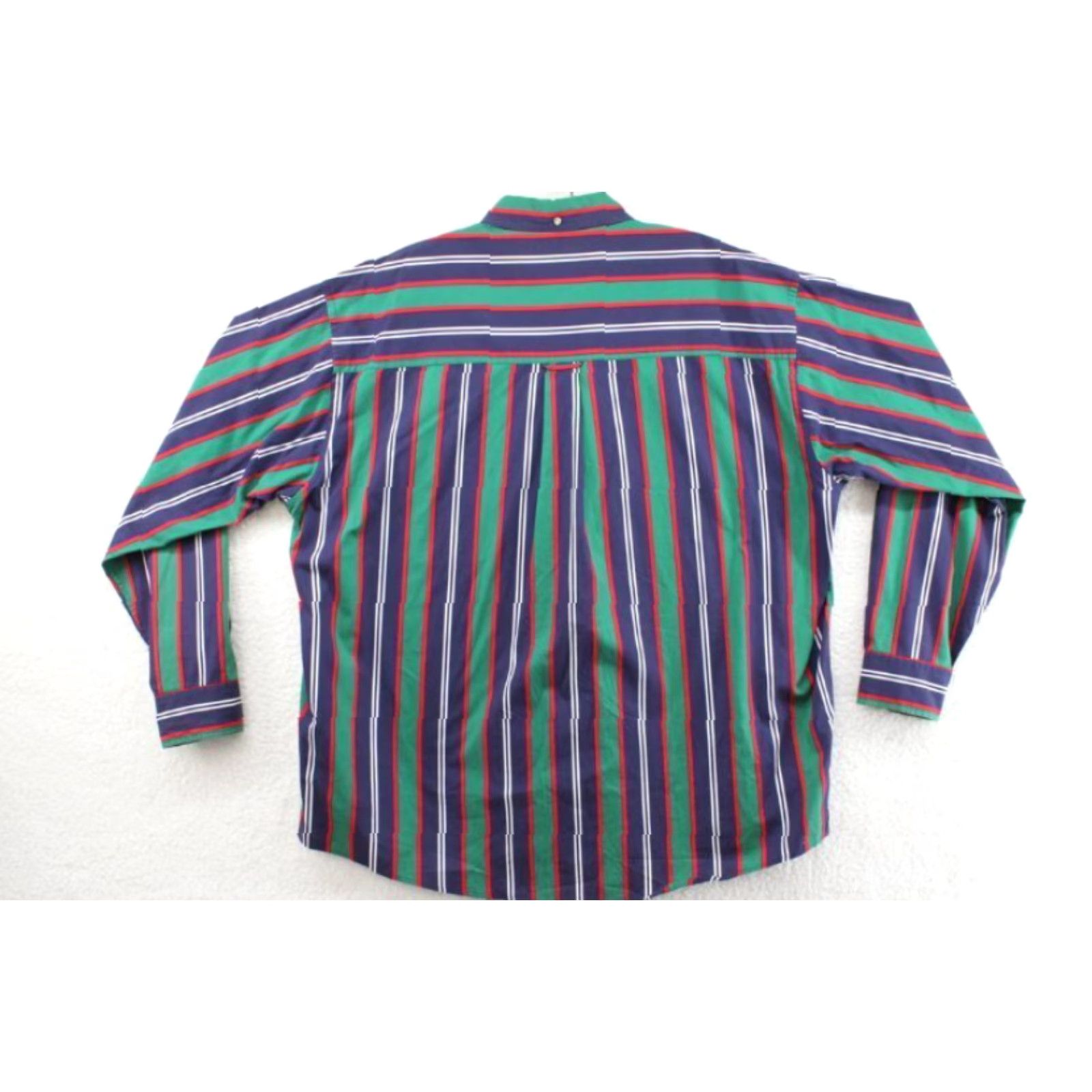 Gant VTG Gant Salty Dog Shirt Men's XL Multicolor Bold Striped Imperial Poplin Casual Size US XL / EU 56 / 4 - 2 Thumbnail