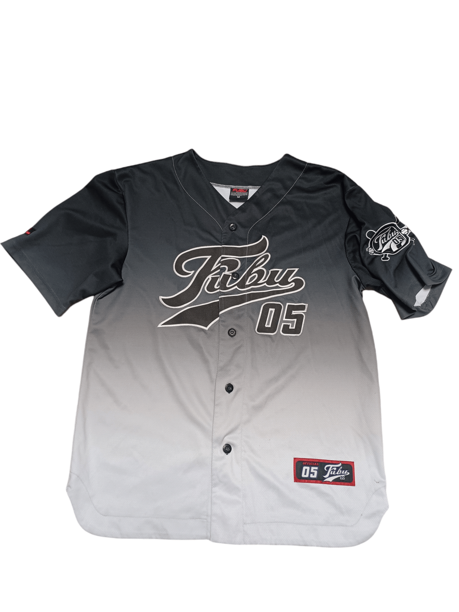 Fubu FUBU 05 VINTAGE STREETWEAR SK8 BASEBALL JERSEY Size US M / EU 48-50 / 2 - 1 Thumbnail