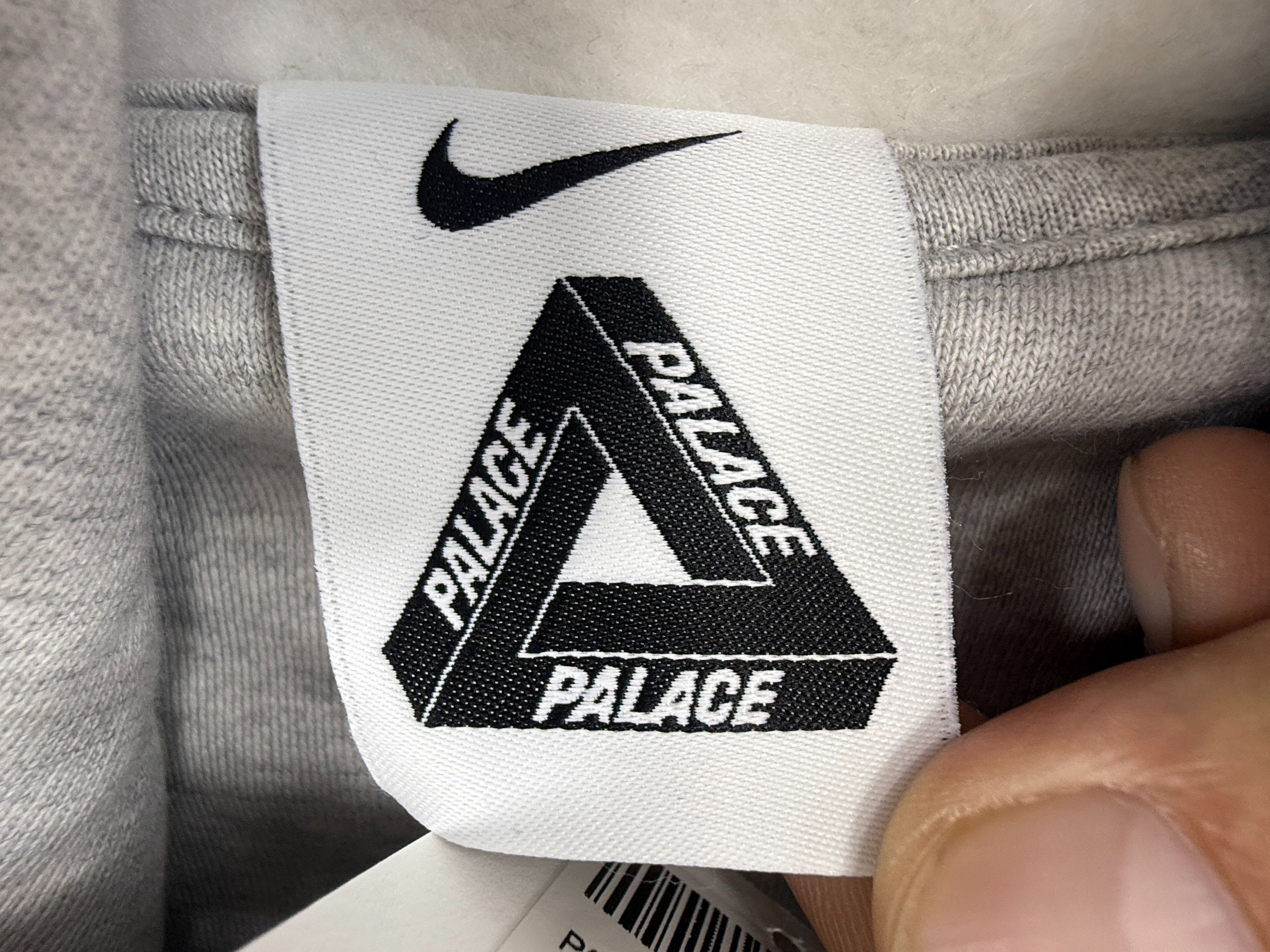 Palace Palace x Nike Tri Swoosh Hood Grey Marl NEW Size Medium