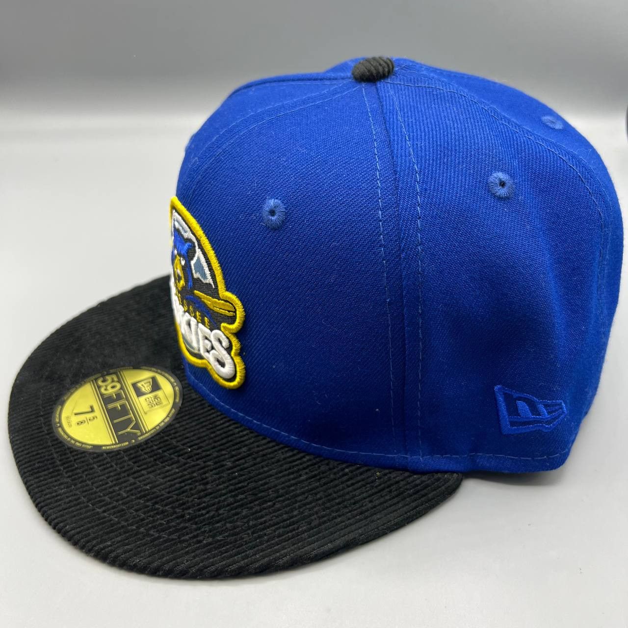 New Era Tennessee Smokies Hat Men 7 5/8 Corduroy MiLB Fitted Cap Size ONE SIZE - 3 Thumbnail