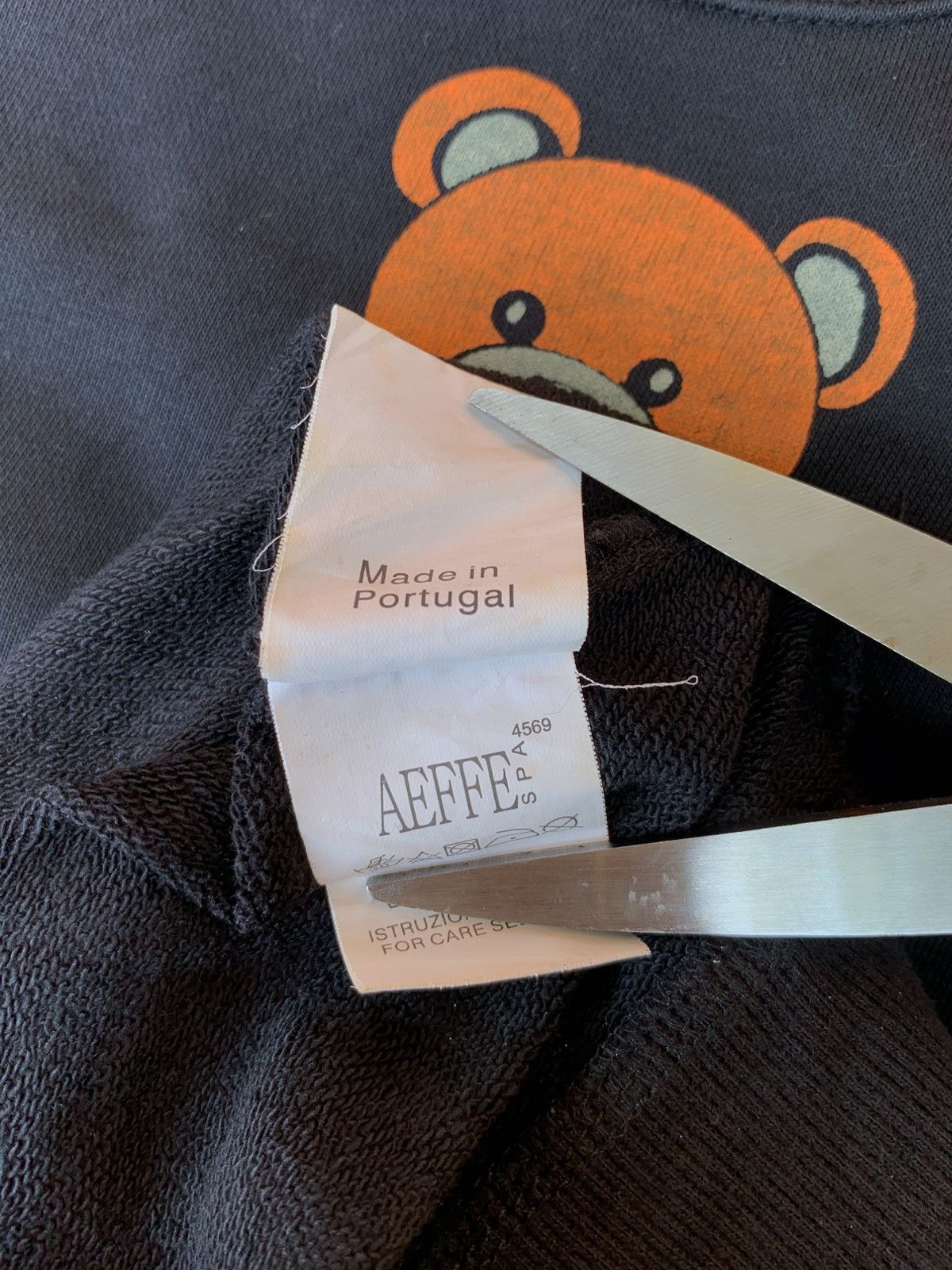 Designer × Moschino Moschino bear aop sweatshirt Size S / US 4 / IT 40 - 11 Thumbnail