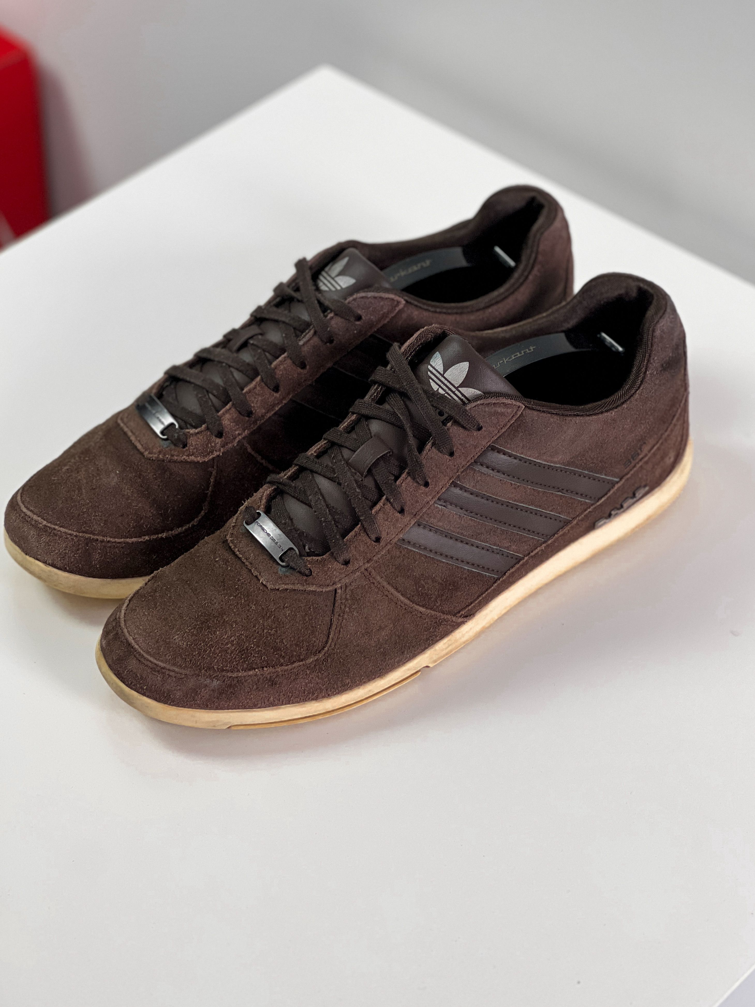 Adidas × Porsche Design Adidas Porsche 360 1.2 Suede Vintage 03/16 art. S76103 Size US 9.5 / EU 42-43 - 8 Thumbnail
