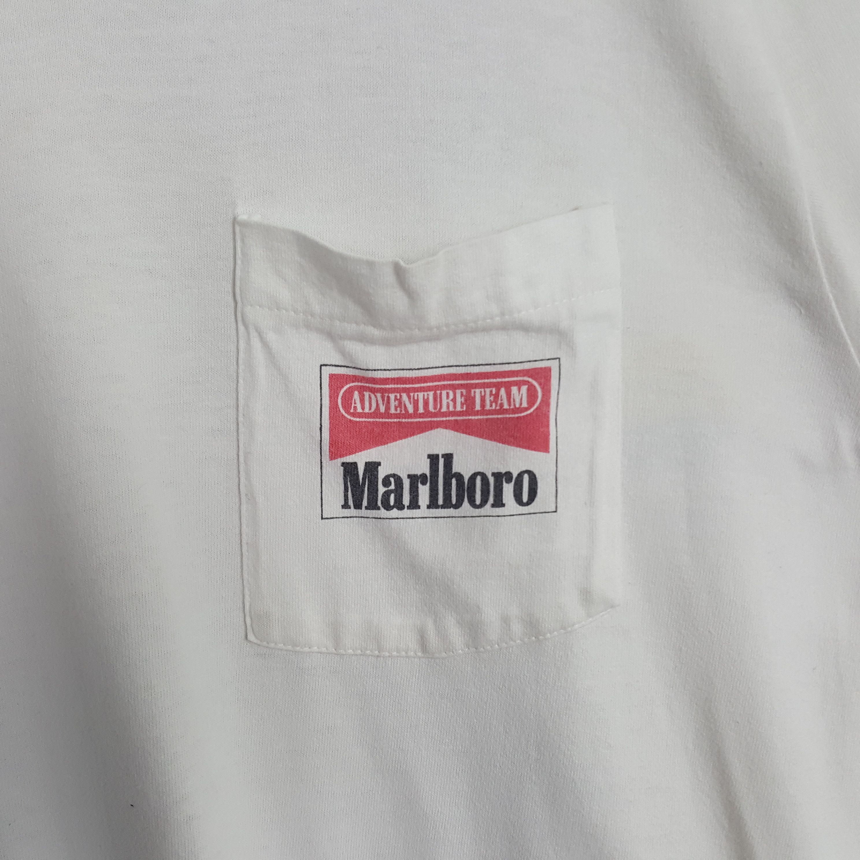 Marlboro × Vintage Vintage Marlboro Adventure Team Racing Motorsports Tshirt Size US L / EU 52-54 / 3 - 4 Thumbnail