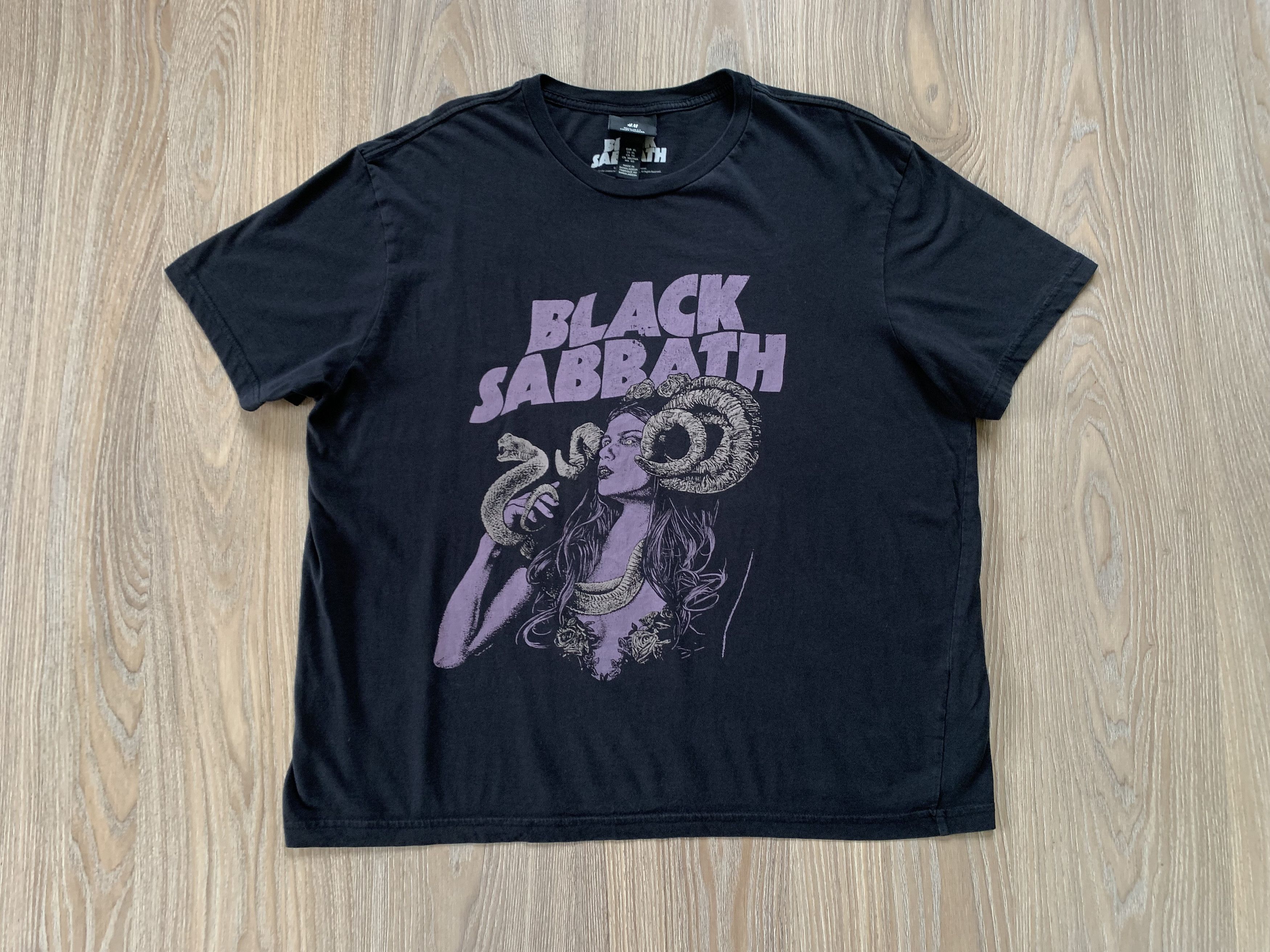Band Tees × Black Sabbath × Vintage Black Sabbath 2021 T-Shirt Size US XL / EU 56 / 4 - 2 Thumbnail