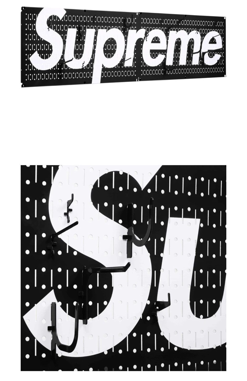 Supreme Wall Control Pegboard Panel (Set of 2)