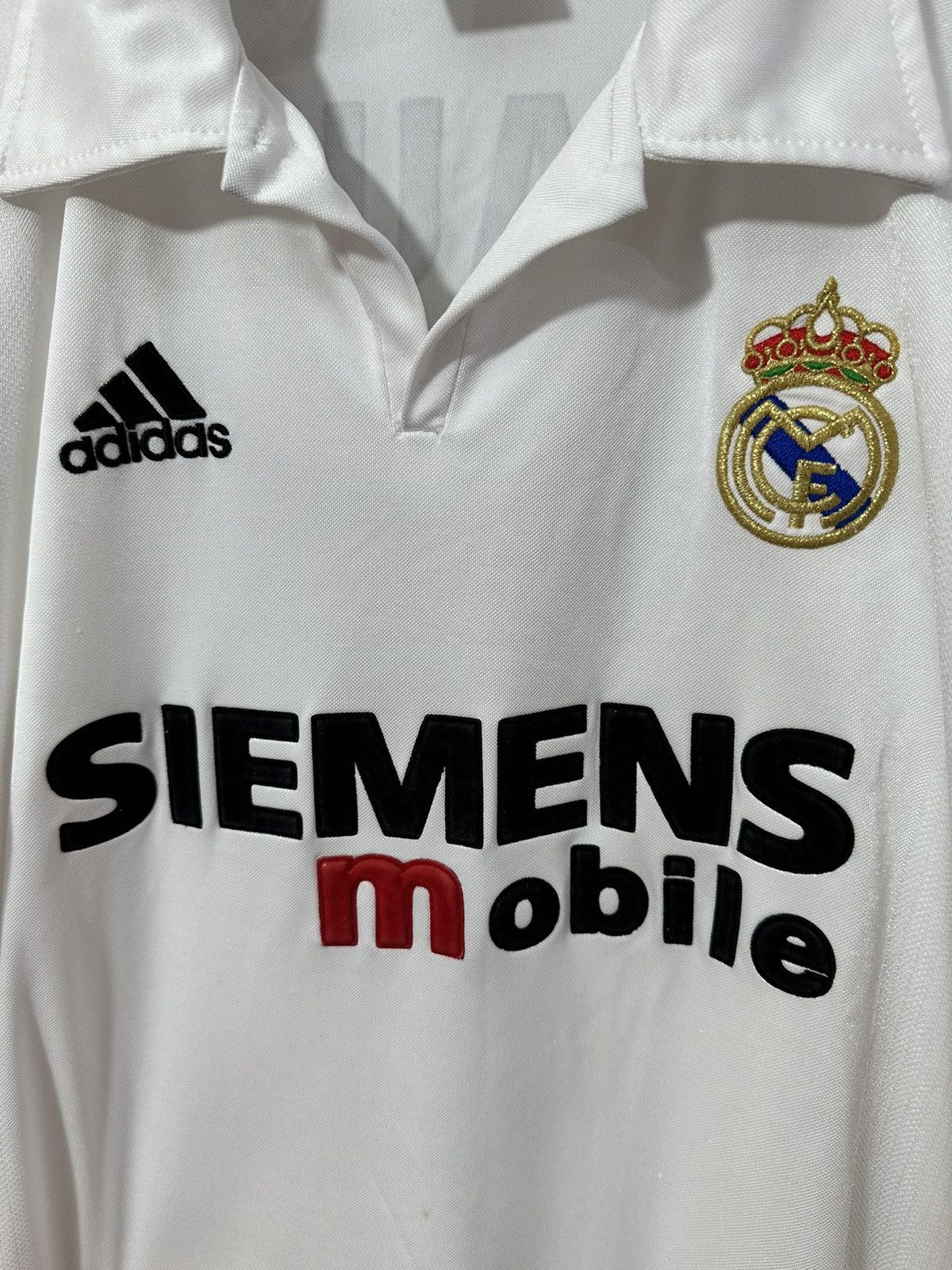 Adidas Real Madrid Home Jersey 2002/2002 Adidas #7 Raul Size US XL / EU 56 / 4 - 8 Thumbnail