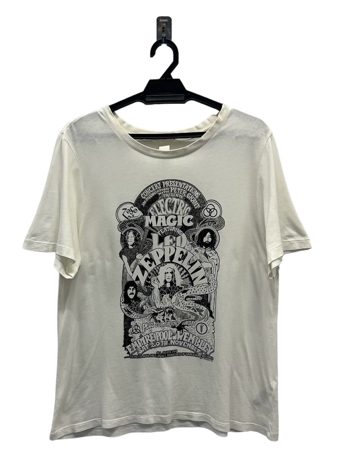 Band Tees × H&M ELECTRIC MAGIC FEATURING LED ZEPPELIN SHIRT Size US M / EU 48-50 / 2 - 1 Thumbnail