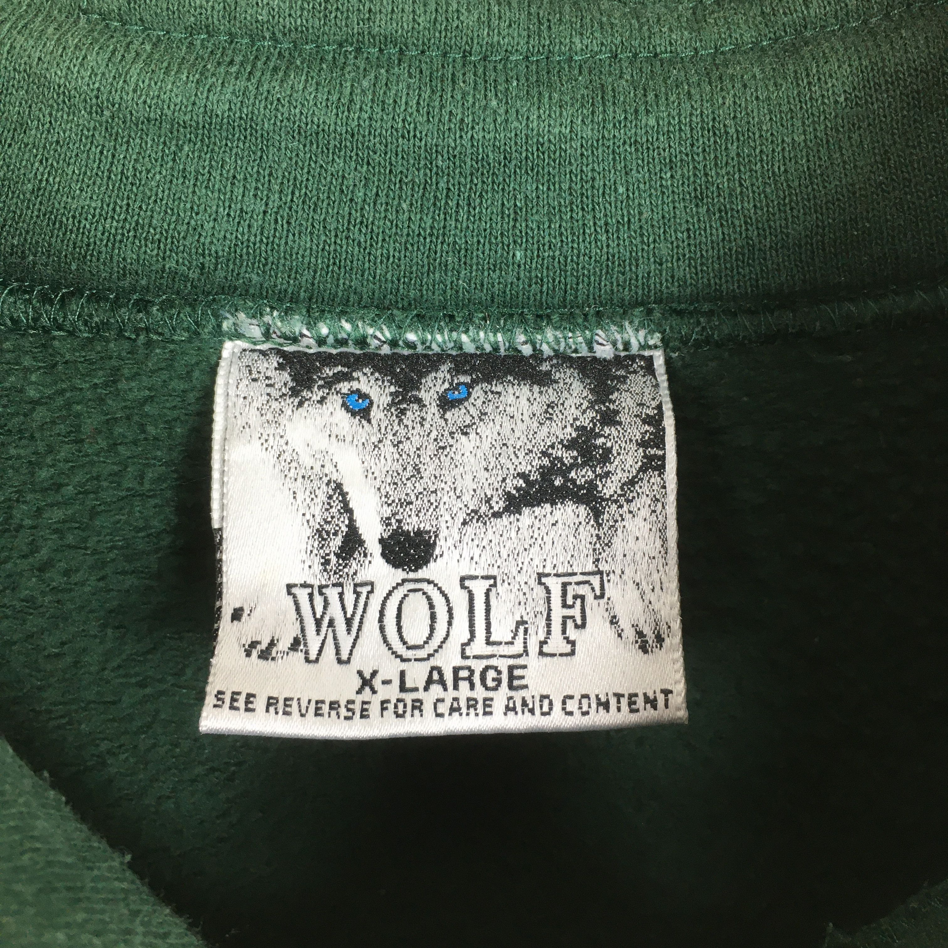 Other Vintage 90s University Notre Dame Green Sweatshirt XLarge Size US XL / EU 56 / 4 - 5 Thumbnail
