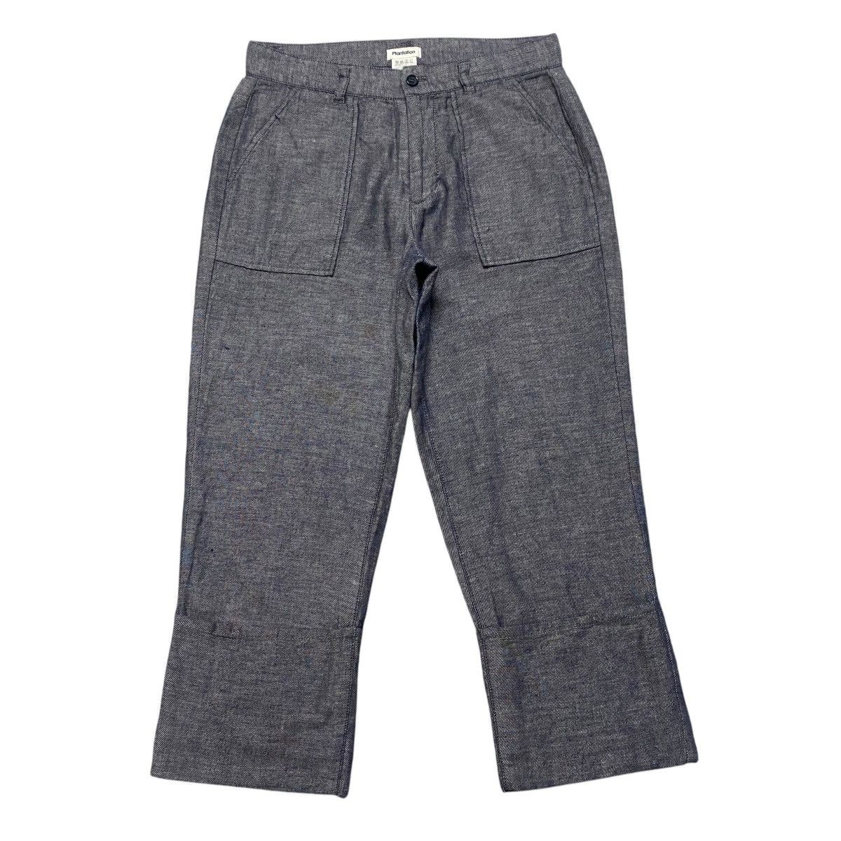 Issey Miyake Issey Miyake Plantation Light Denim Cropped Pants Size 30" / US 8 / IT 44 - 1 Thumbnail