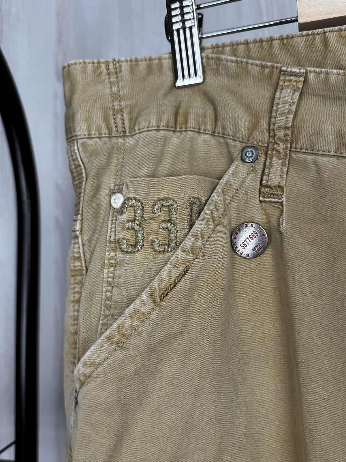 G-Star G-Star Raw General 5620 Tapered Double Knee Cargo pants Size US 34 / EU 50 - 6 Thumbnail