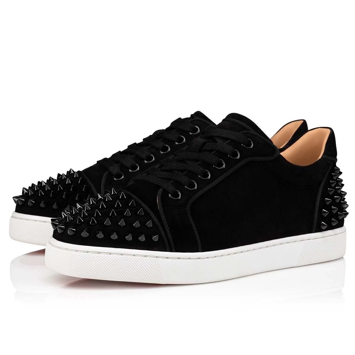Christian Louboutin os11x0526 Vieira 2 Low-Top Sneakers in Black Size US 9 / IT 39 - 2 Thumbnail
