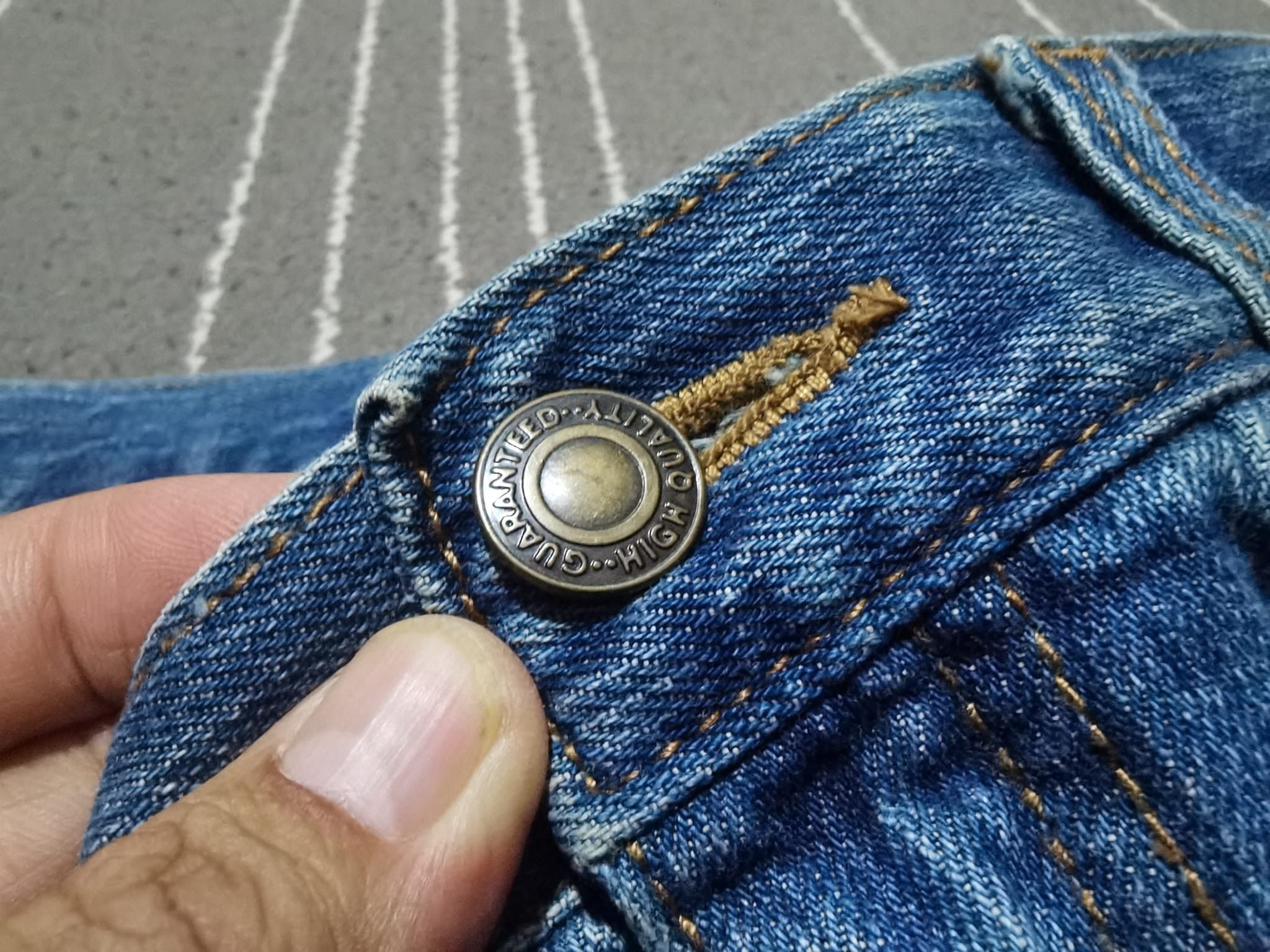 Japanese Brand Japanese raijin and fujin denim w32 2122 Size US 32 / EU 48 - 6 Thumbnail