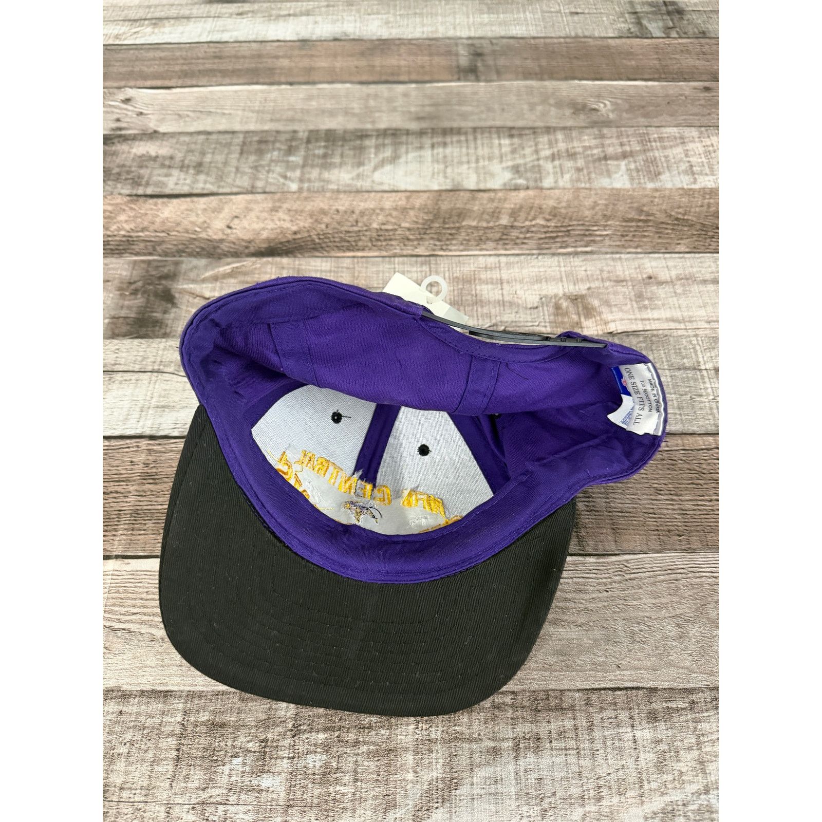 NFL NWT Vintage Minnesota Vikings 1998 Snapback Hat Size ONE SIZE - 7 Thumbnail