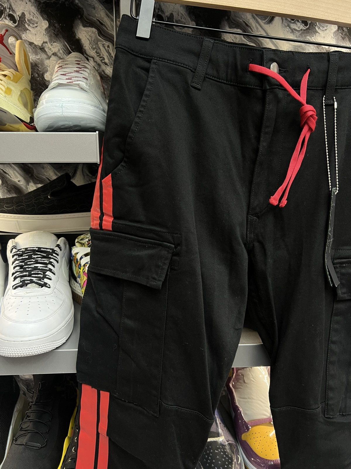 Amiri Amiri Mens Stack Track Cargo Size US 30 / EU 46 - 4 Thumbnail