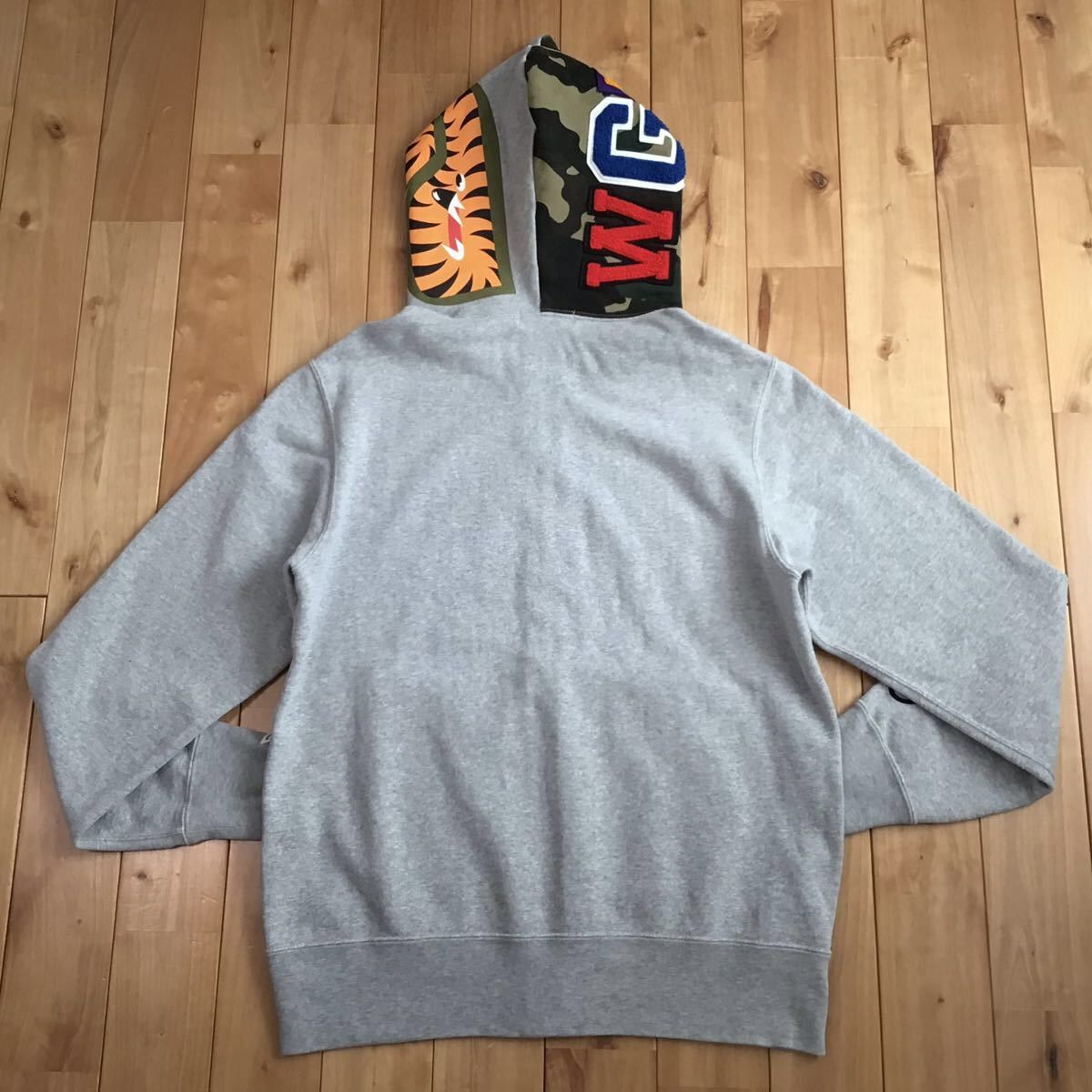 Bape × Nigo BAPE Woodland camo shark full zip hoodie a bathing ape NIGO Size US M / EU 48-50 / 2 - 2 Thumbnail