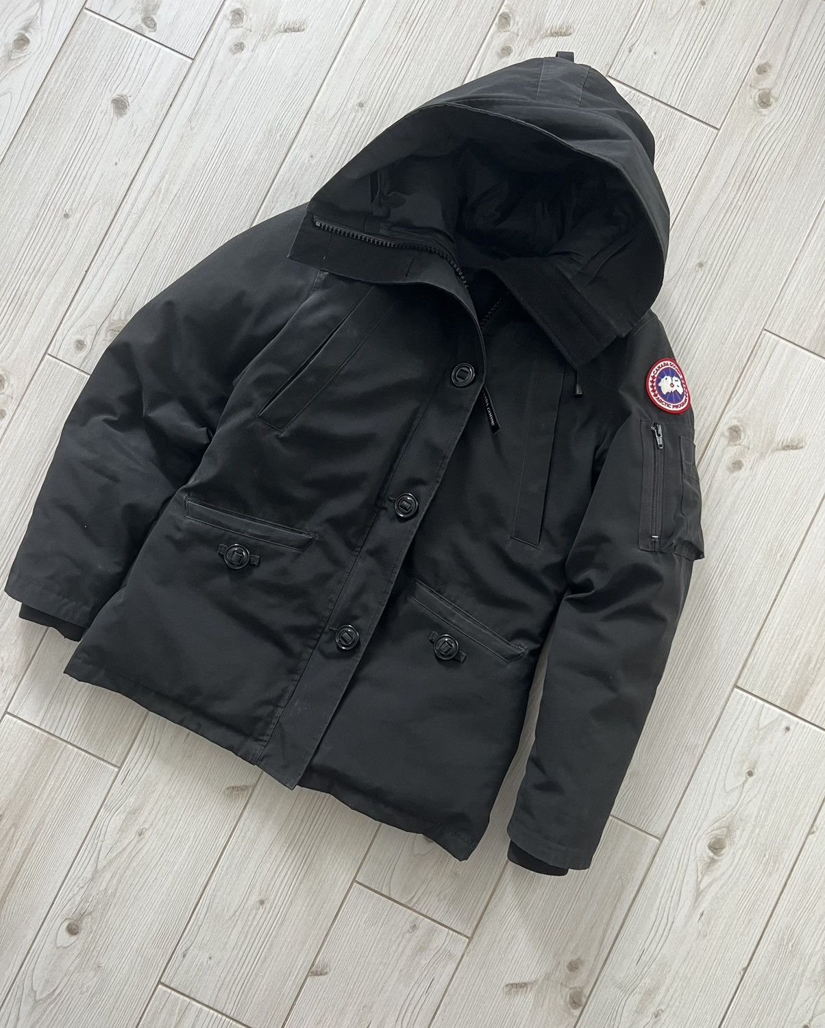 Canada Goose Canada Goose Jacket Puffer Vintage Small Black Size S / US 4 / IT 40 - 4 Thumbnail