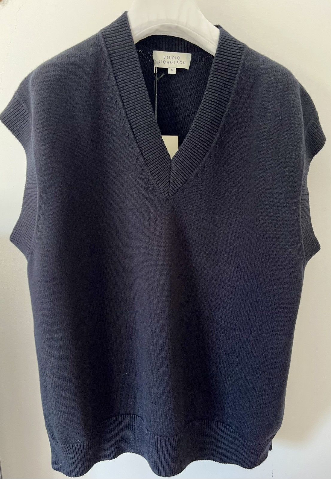 STUDIO NICHOLSON knitted vest