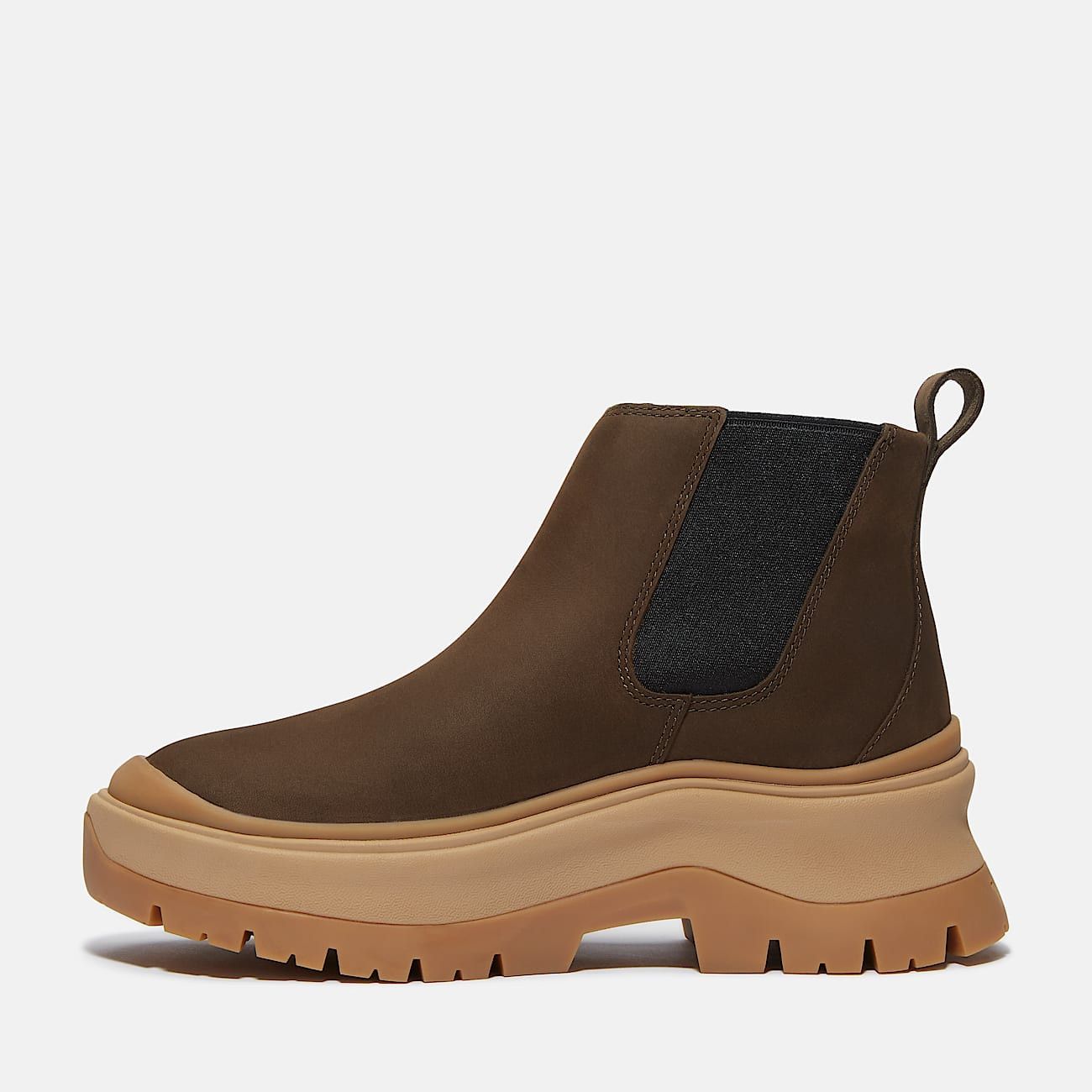 Timberland TIMBERLAND WOMEN'S 9 ROXIE LANE MID CHELSEA BOOT DK BROWN Size US 9 / IT 39 - 6 Thumbnail