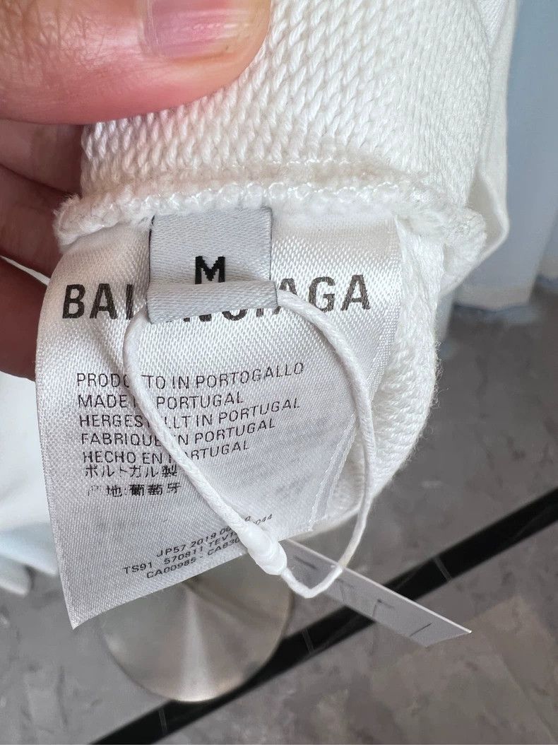 Balenciaga Balenciaga Pure white lock hoodie hoodie hoodie Size US M / EU 48-50 / 2 - 4 Thumbnail