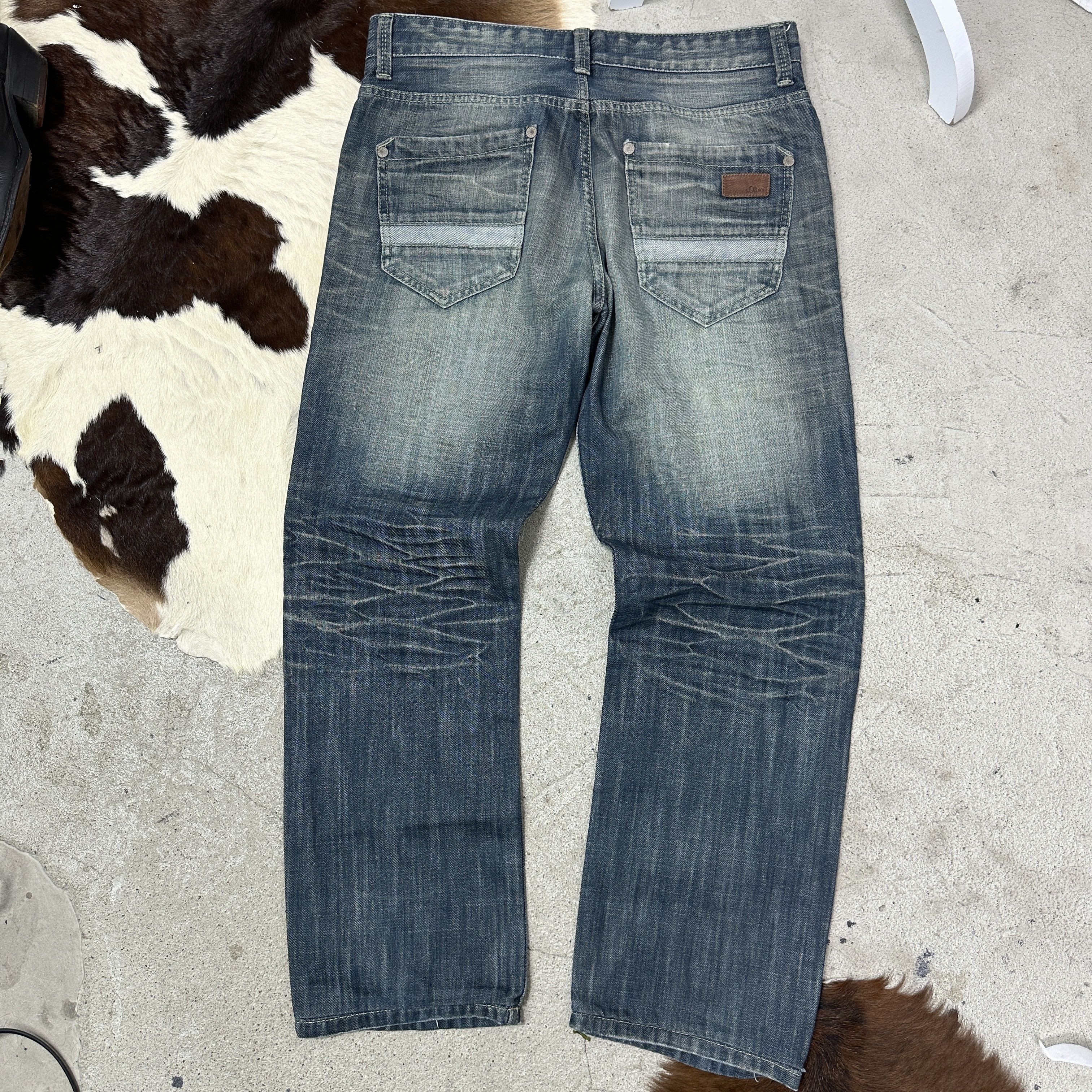 Vintage Vintage Denim Streetwear Wide Leg Baggy Jeans Y2K Size US 34 / EU 50 - 5 Thumbnail