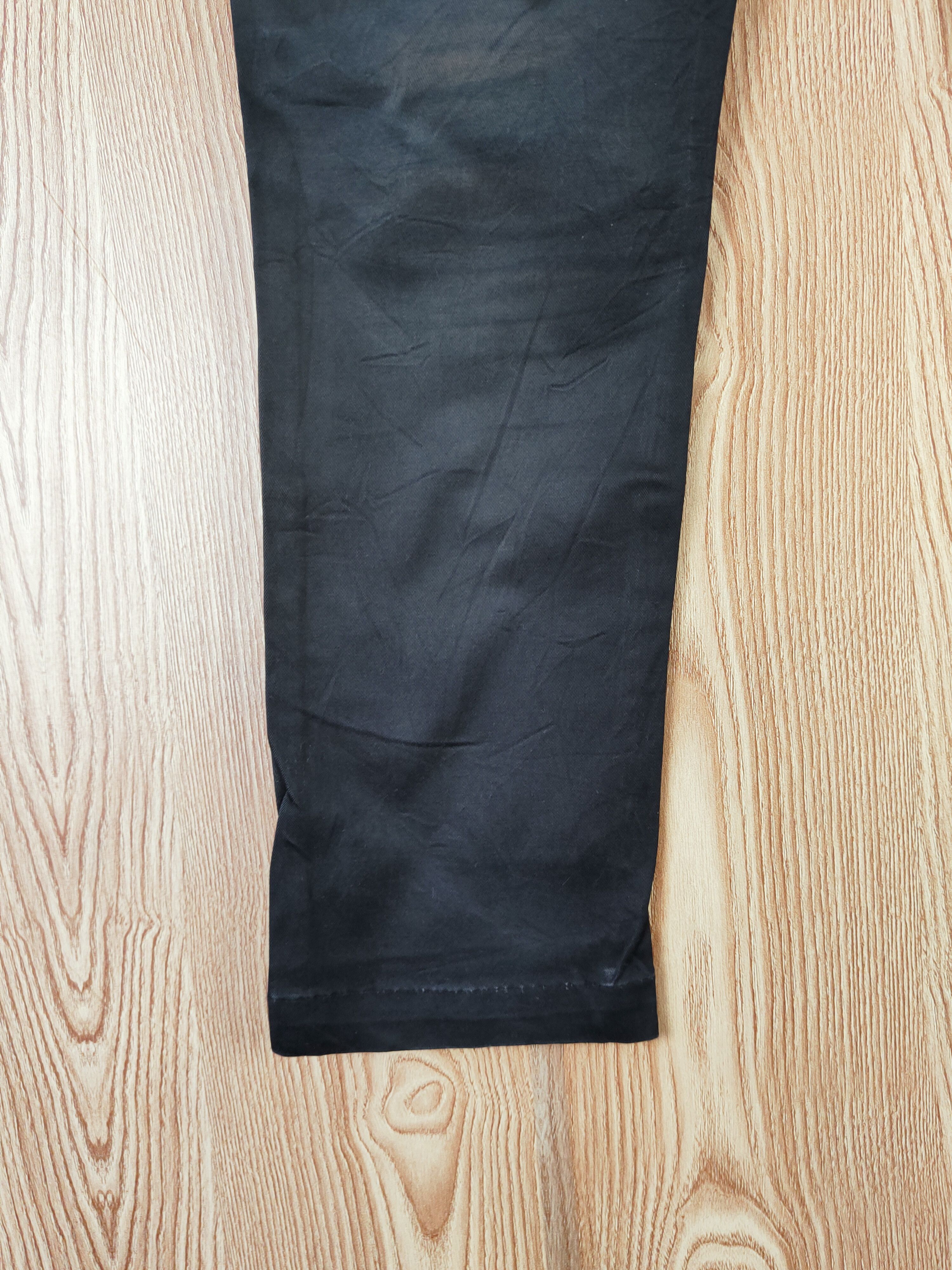 Japanese Brand × Vintage DL Back Number Black faded vintage Casual Pants #S2796 Size US 30 / EU 46 - 10 Thumbnail