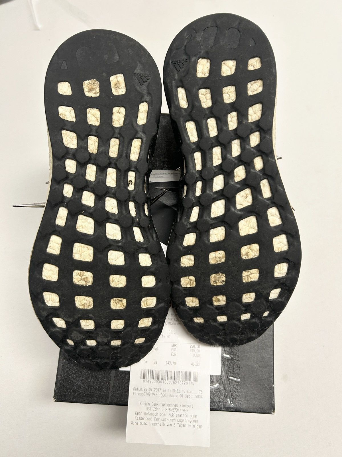 Y-3 2017 Pureboost Spiked Size US 8.5 / EU 41-42 - 6 Thumbnail
