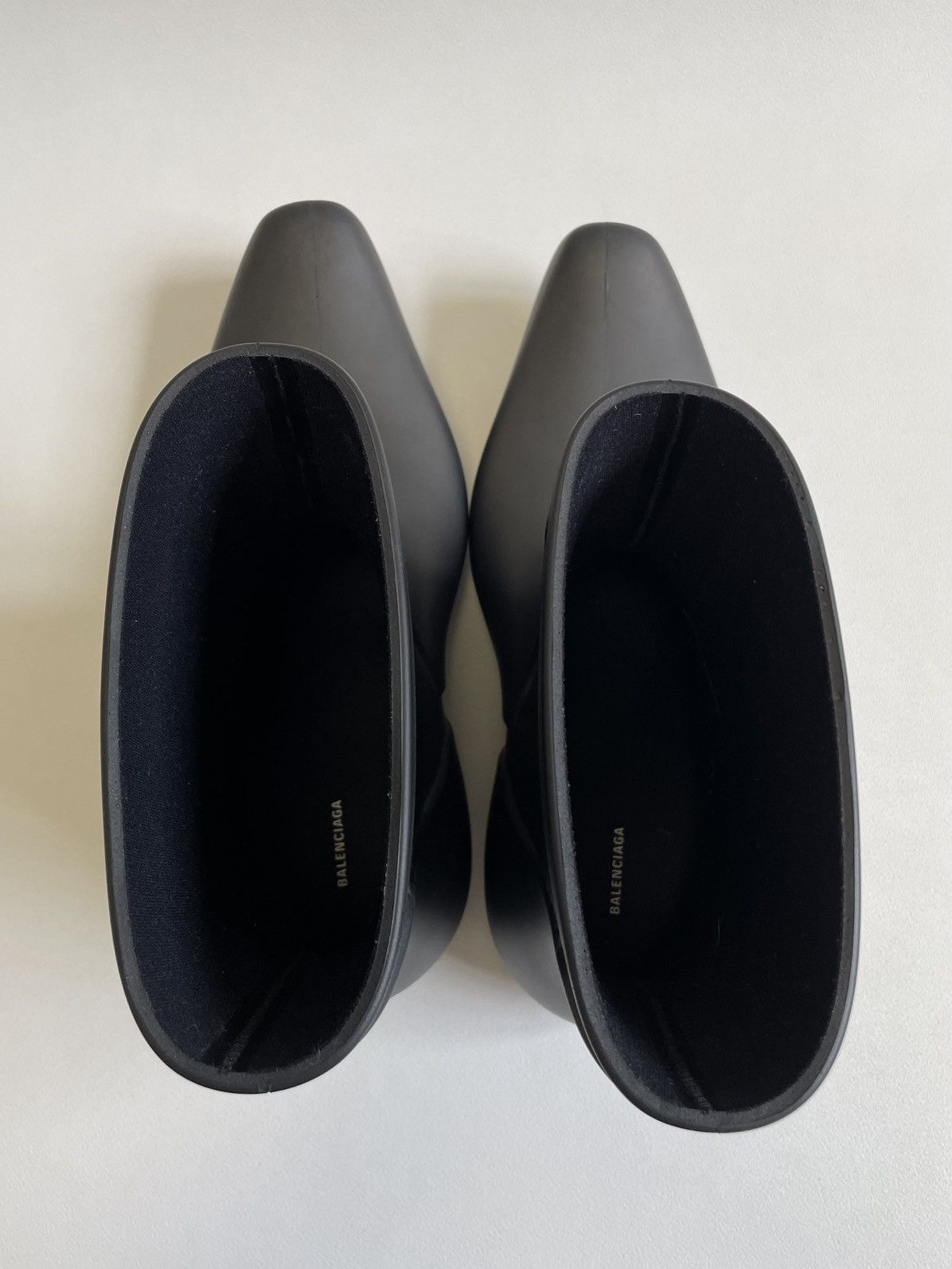Balenciaga Black Rubber ‘Excavator’ Boots Size US 9 / EU 42 - 15 Thumbnail