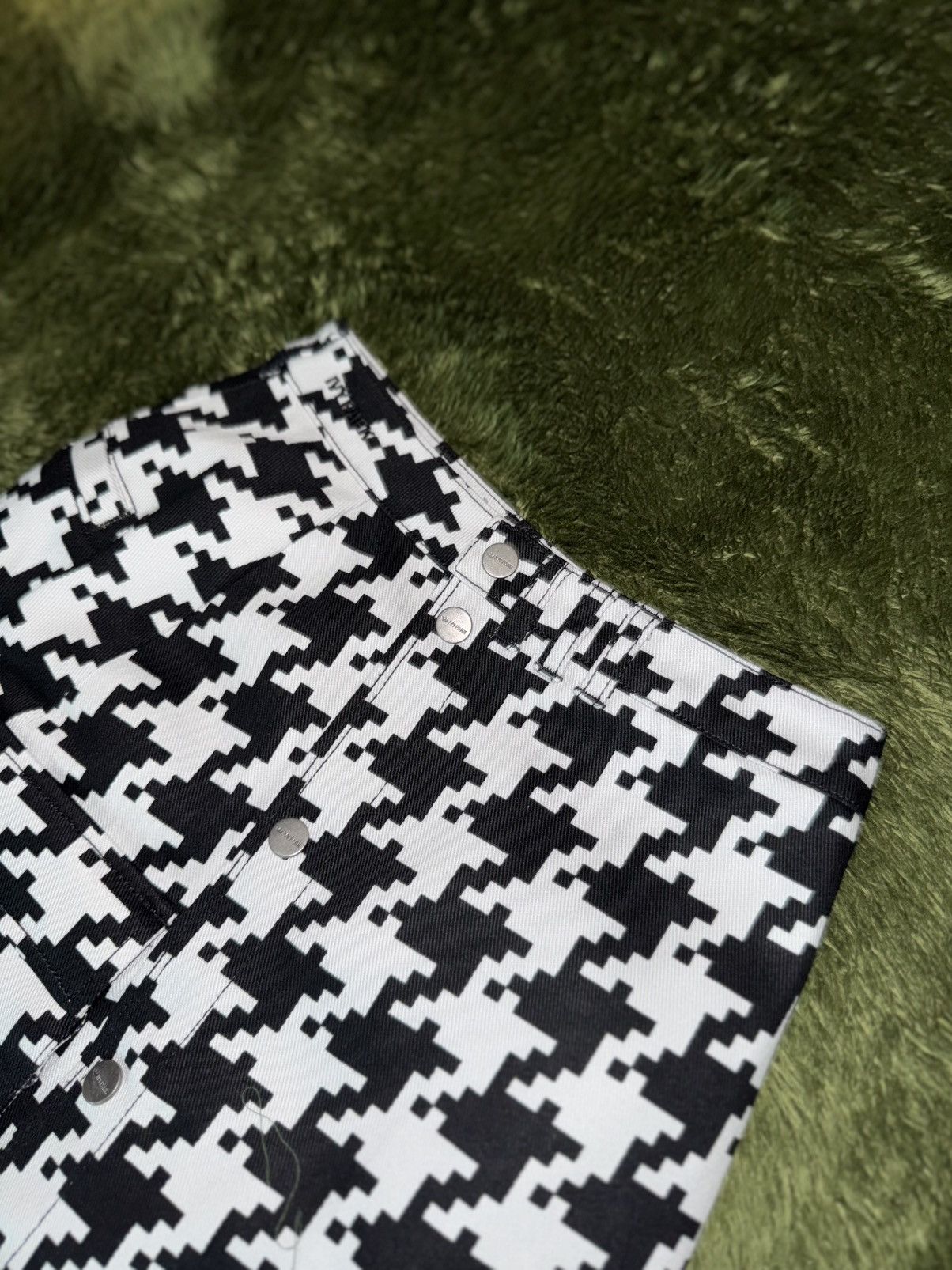 Adidas × Ivy Park [XS] Adidas x IVY PARK Houndstooth Check Skirt Size 27" / US 4 / IT 40 - 2 Thumbnail