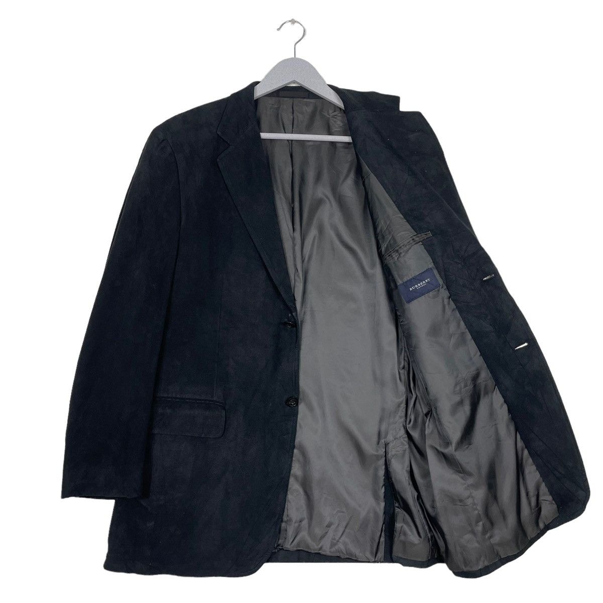 Burberry 💥BURBERRY LONDON BLACK VELVET JACKET Size US L / EU 52-54 / 3 - 8 Thumbnail