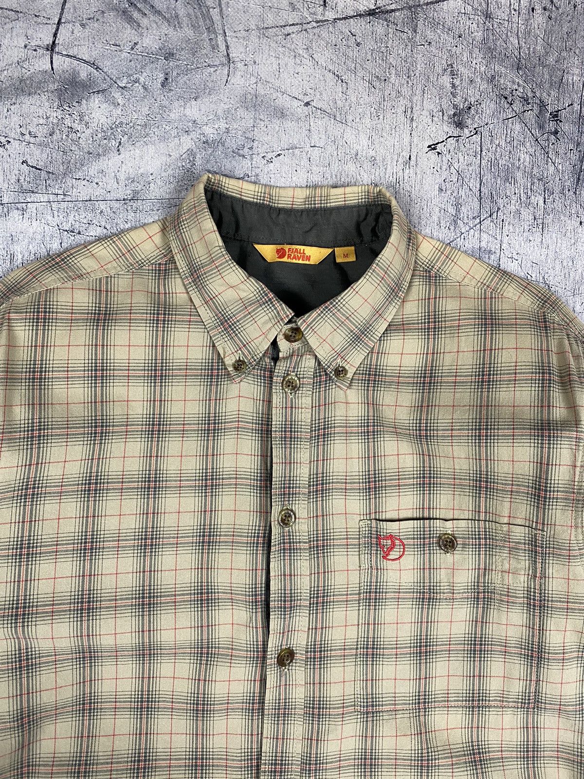 Fjallraven Fjallraven Varg Checkered Outdoor Button Up Shirt Size US M / EU 48-50 / 2 - 3 Thumbnail
