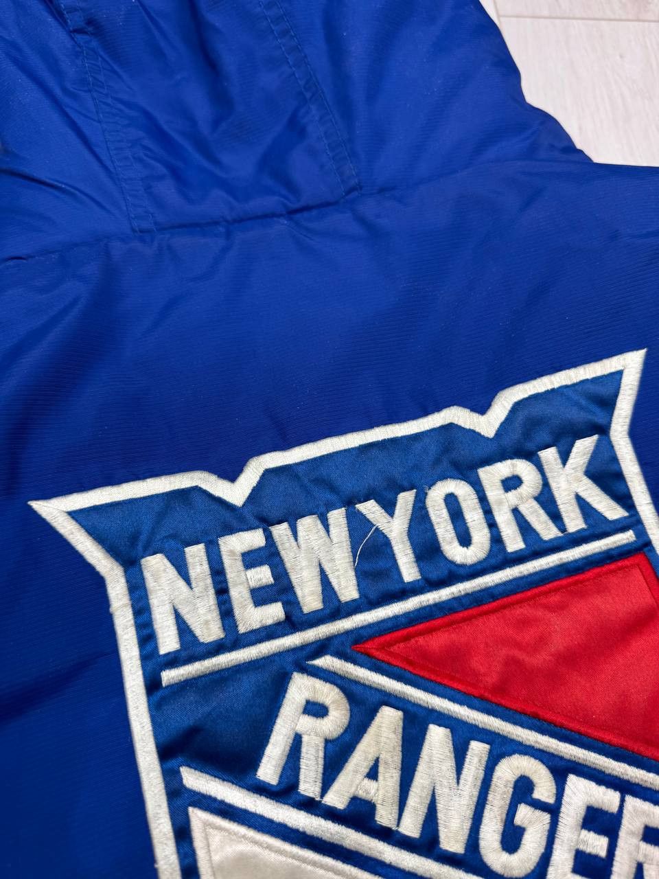 NHL Vintage 90s NHL Starter New York Rangers Half Zip Jacket Size US L / EU 52-54 / 3 - 20 Thumbnail