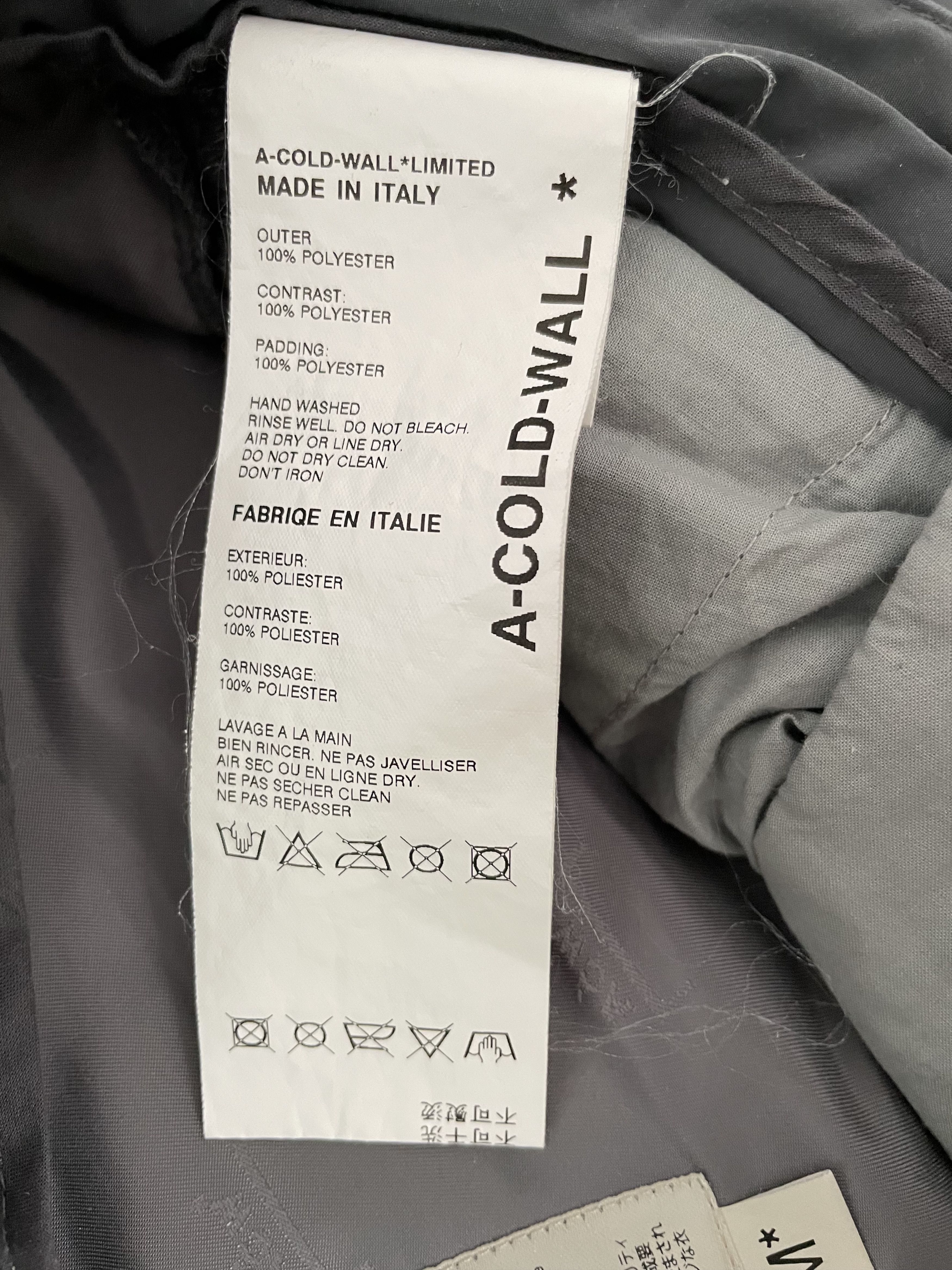 A-COLD-WALL* A Cold Wall Quilted Puffer Pants Size US 32 / EU 48 - 4 Thumbnail