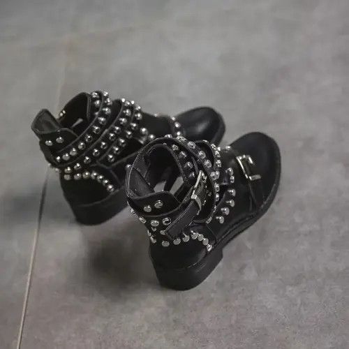 Japanese Brand Kimaya x Jyoge Stylish Women Boots Studded Size US 6.5 / EU 39-40 - 5 Thumbnail