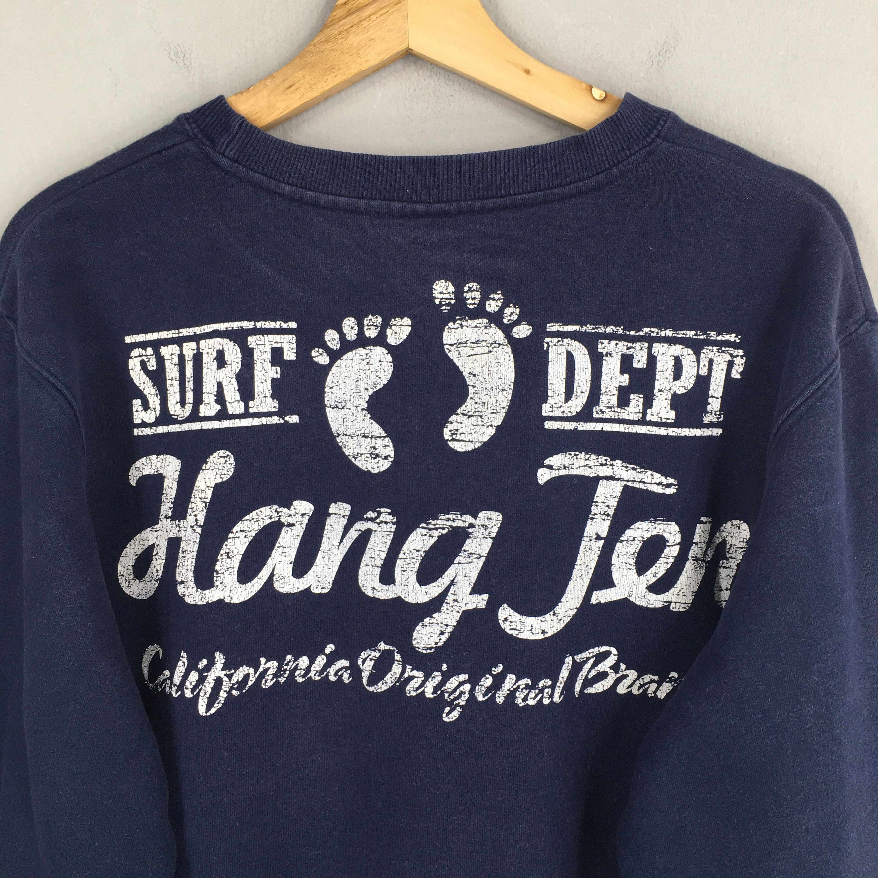 Hang Ten × Vintage Vintage Hang Ten California Sweatshirt Large Size US L / EU 52-54 / 3 - 8 Thumbnail