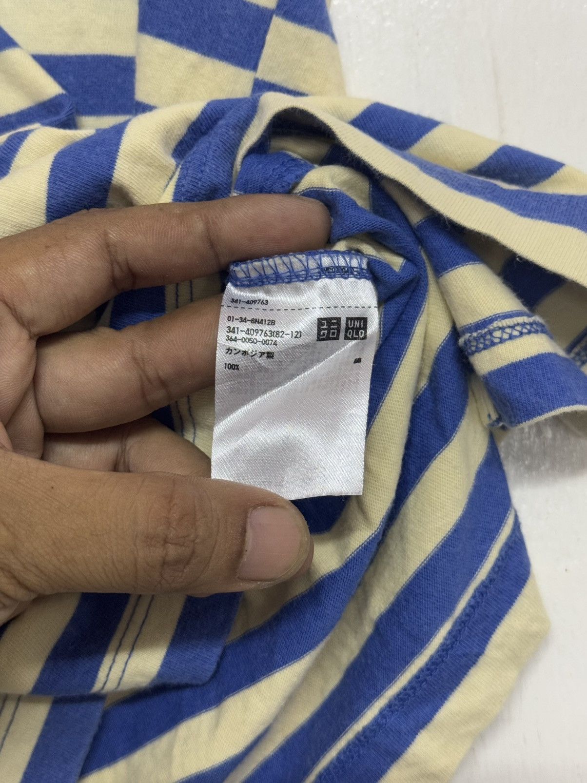 JW Anderson Jw Anderson Stipes Pocket tshirt Size US S / EU 44-46 / 1 - 7 Thumbnail