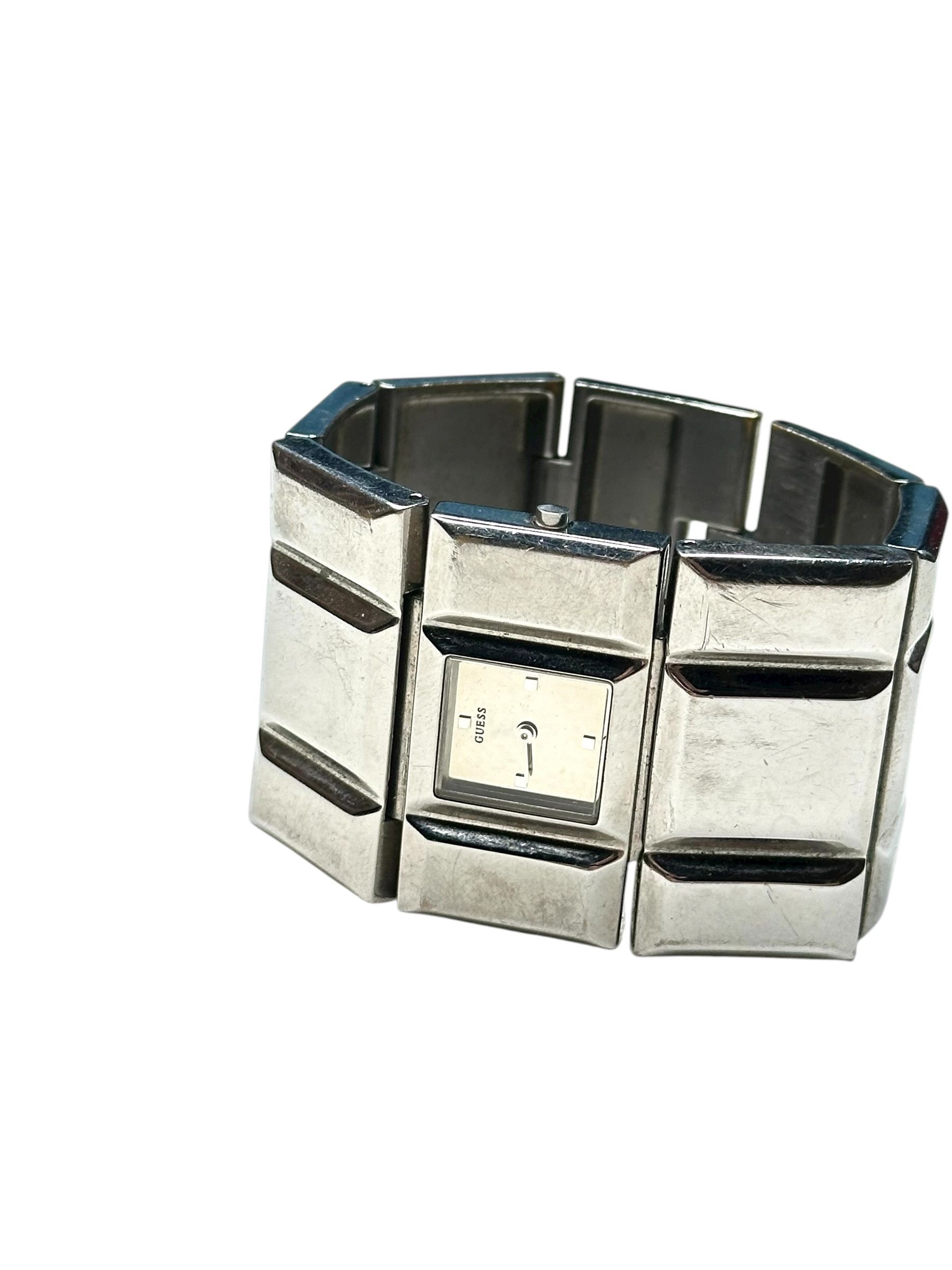 Guess Guess Wide Steel Watches Size ONE SIZE - 2 Thumbnail