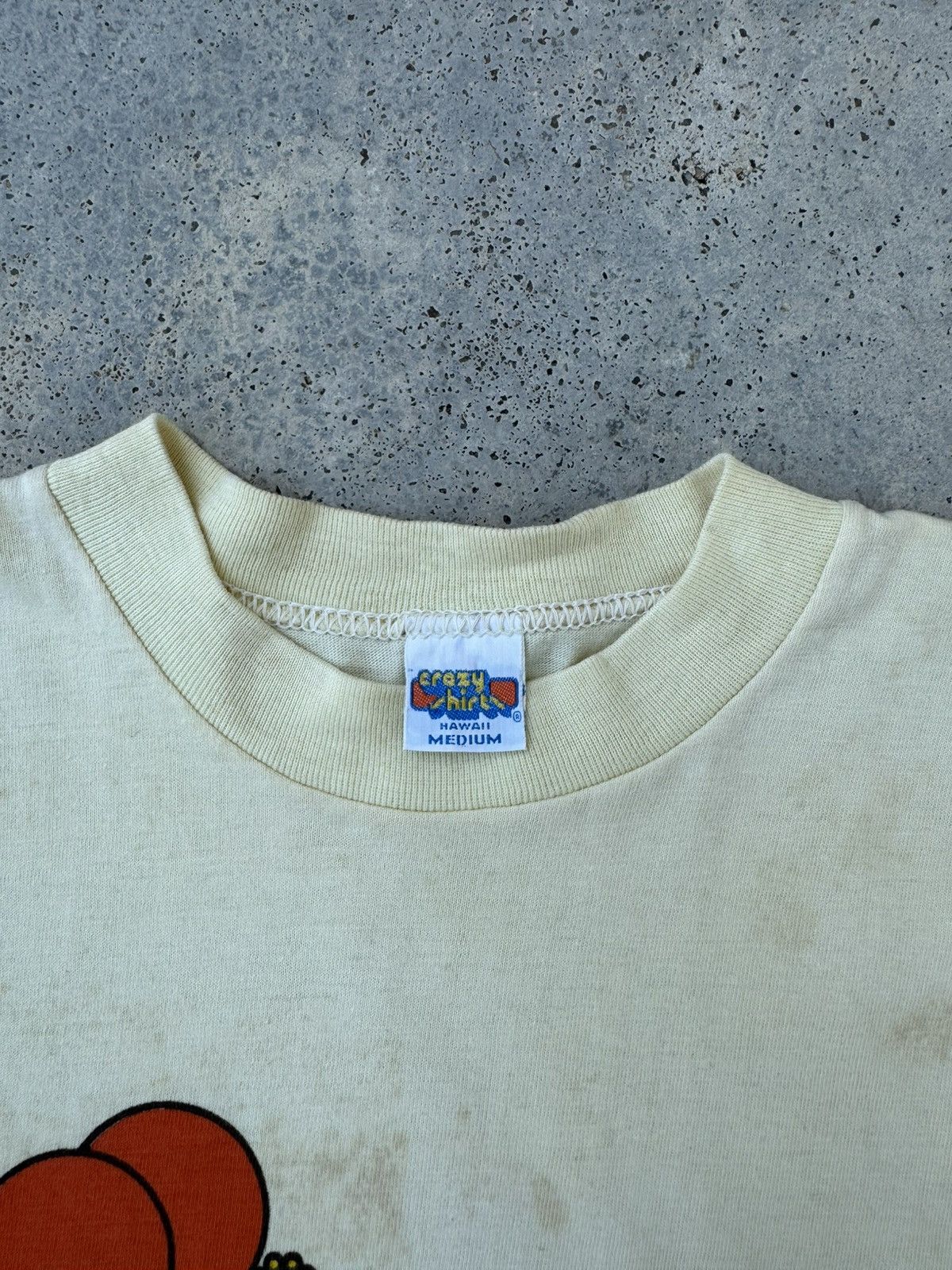 Nike 🔥Vintage 80s Nike Honolulu Marathon X Crazy Shirt Size US M / EU 48-50 / 2 - 5 Thumbnail